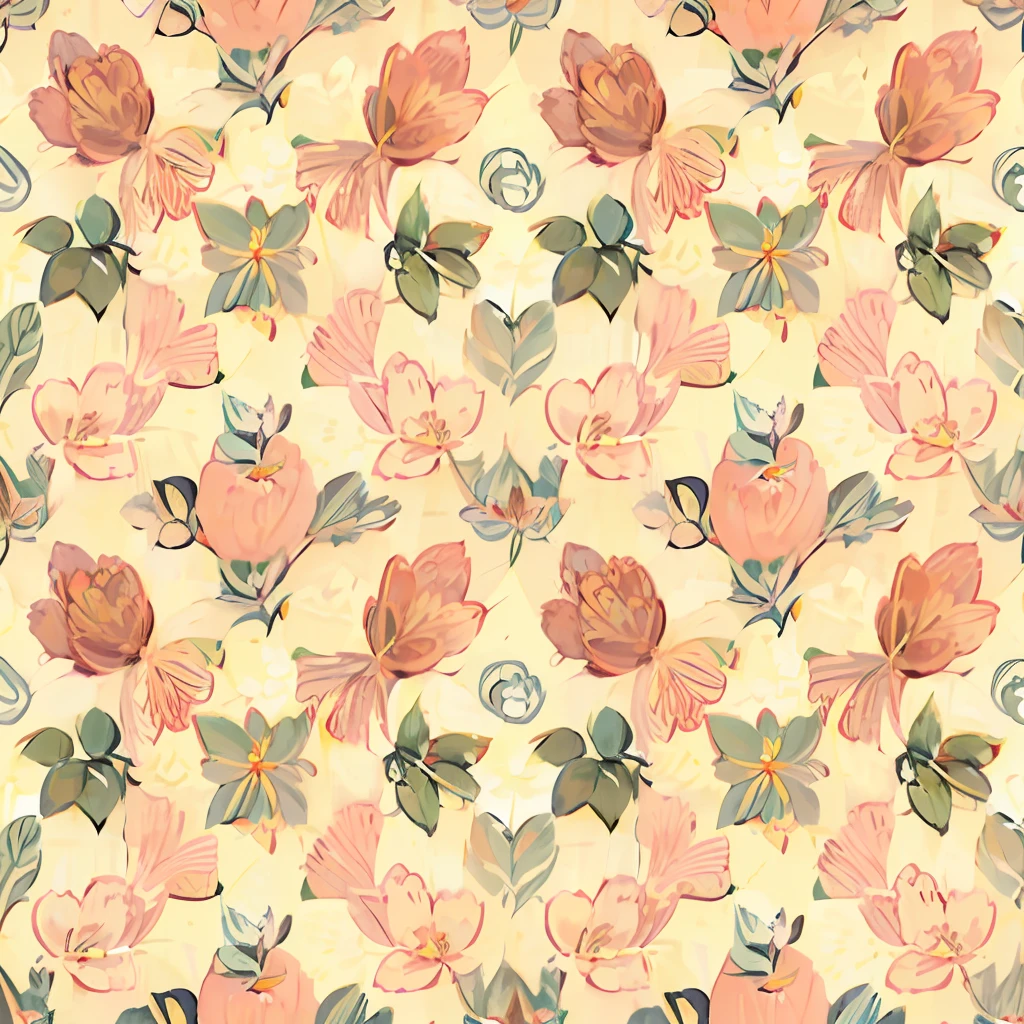 flowers pattern wallpaper pattern, seamless pattern