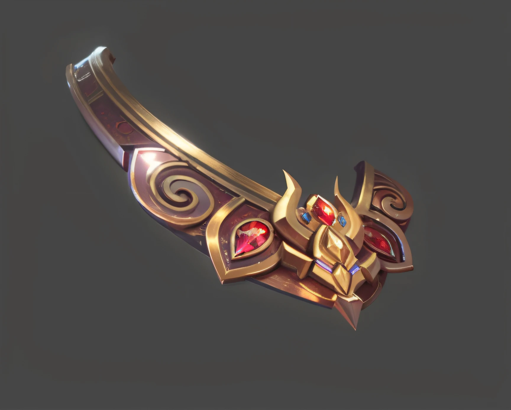 Refinement ,metalictexture ,Red Jewel,sapphires,Disney style,pastel colour,divine cinematic edge lighting,Natural lightrealistic lighting and shading,Ray traching,best qualtiy,super detailing --auto