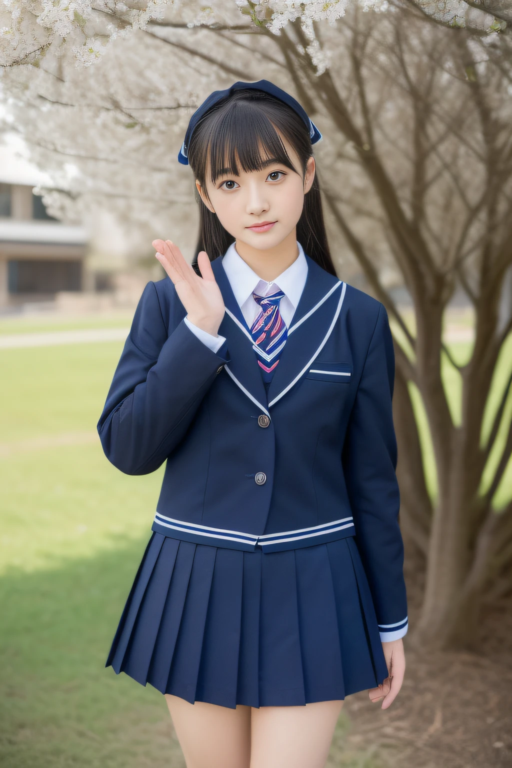 (Great masterpiece、top-quality、Best image),(Young Japan、kawaii、Idol actress、Clear dark eyes),(((Japanese girls' high school uniform))),(Read a book while standing)、school classrooms、cool breeze、curtains waving、(Perfect and complete anatomy、Full and beautiful limbs、Perfect physiology)、springtime、Professional filming、Gravure photography、