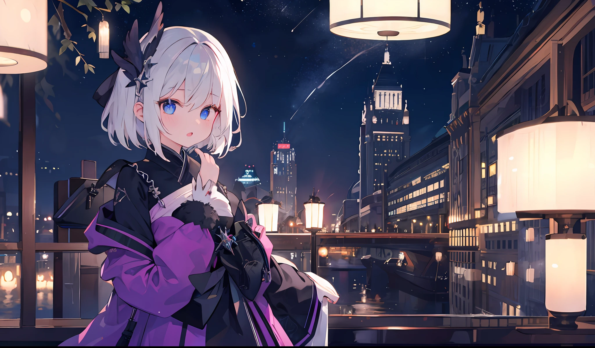 1girl in、Sateen.Night city