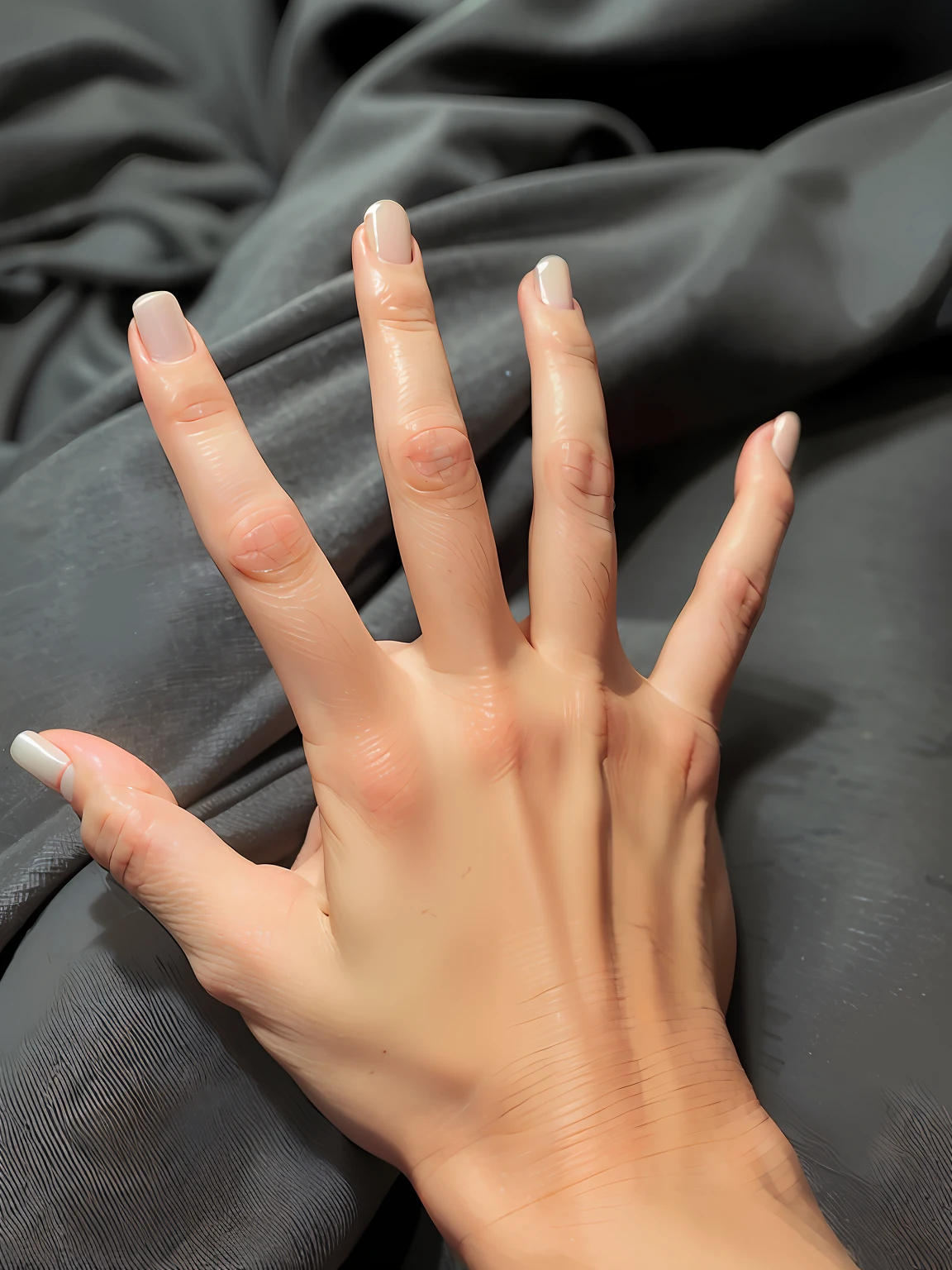 hands retouched, real human female hand, natural hands and arms, accurate fingers, Long fingers, Realistic fingers, With fingers, 5 fingers, corrected hand, Fingers, extremely pale white skin, women hand, realistic hand
