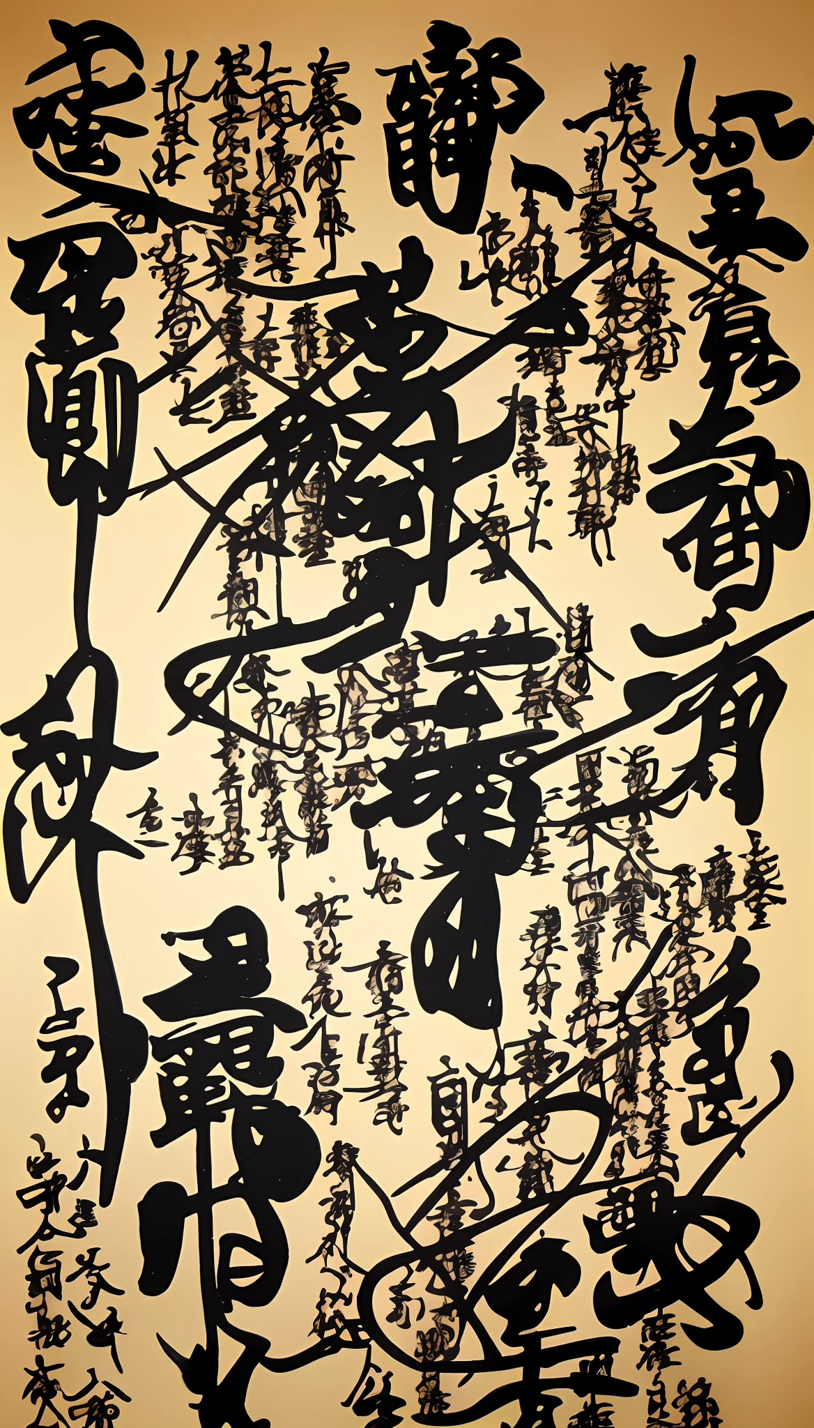 Close-up of a picture of Chinese writing with lots of sentences, Calligraphy poetry, by Shunbaisai Hokuei, by Shūbun Tenshō, by Shiba Kōkan, by Kōno Michisei, by Eizō Katō, by Sesshū Tōyō