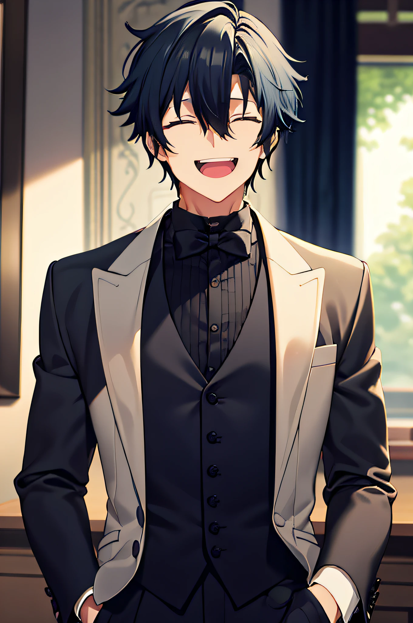 laughing expression