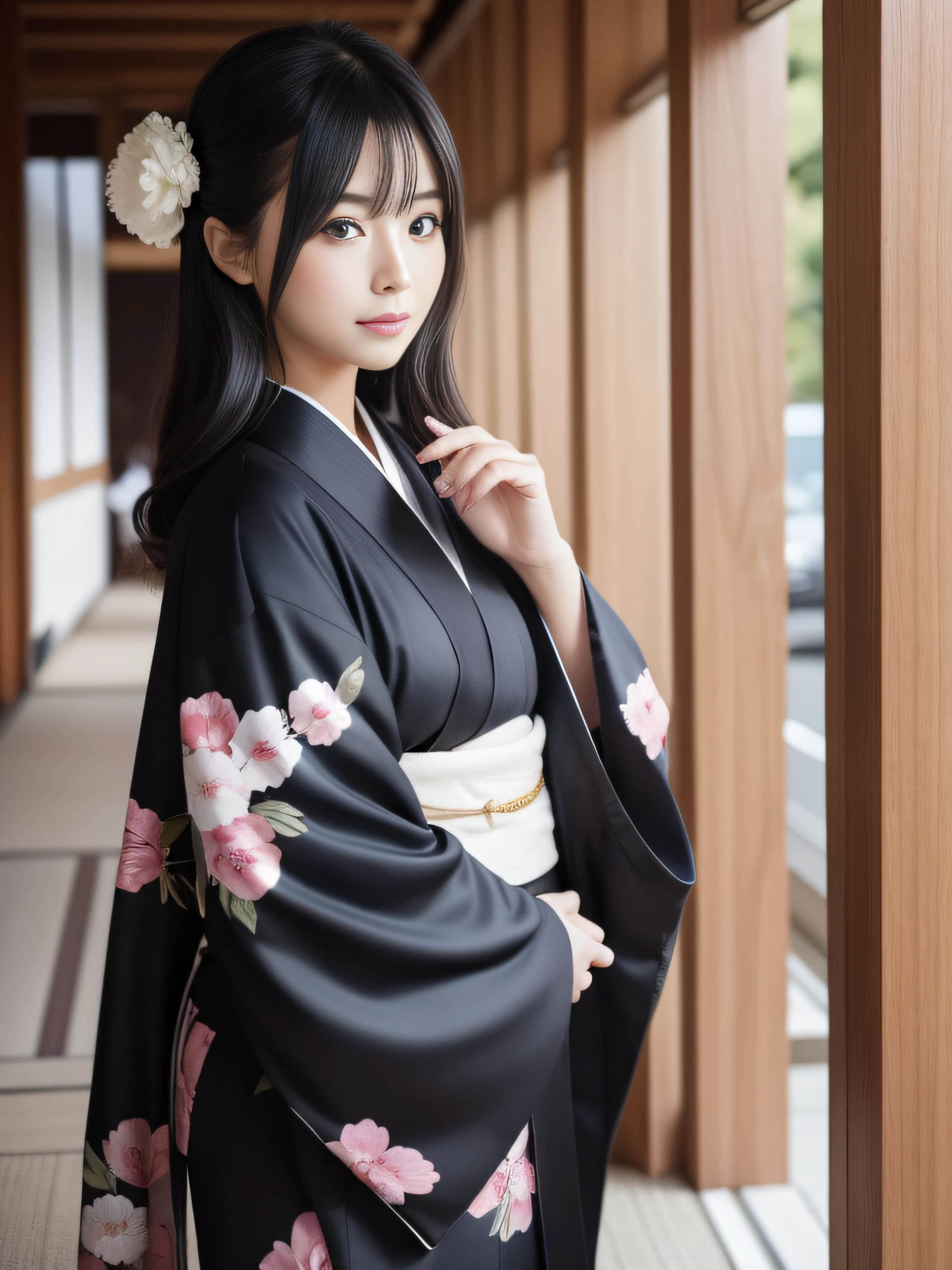 Long in kimono[[cabelos preto e longos]]Beautiful of[[Beautiful Japan]]of Girls--Style Girls