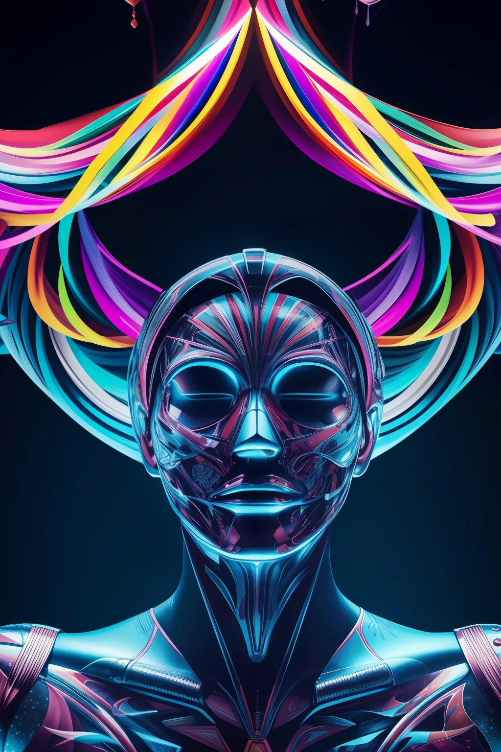 "pintura con colores armoniosos que se mezclan suavemente con el fondo"