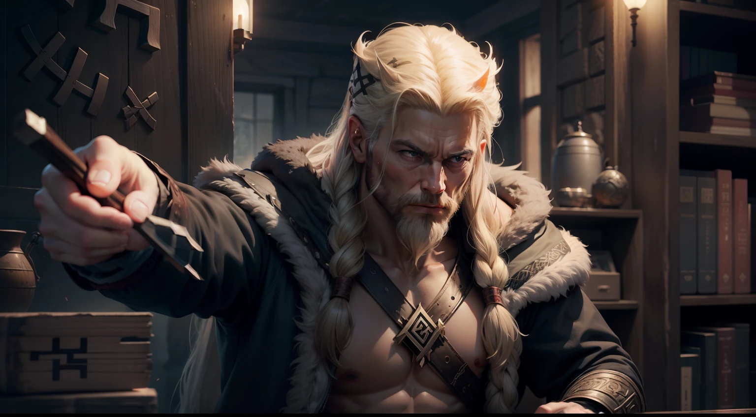 Scandinavian runes, The Norse god is one