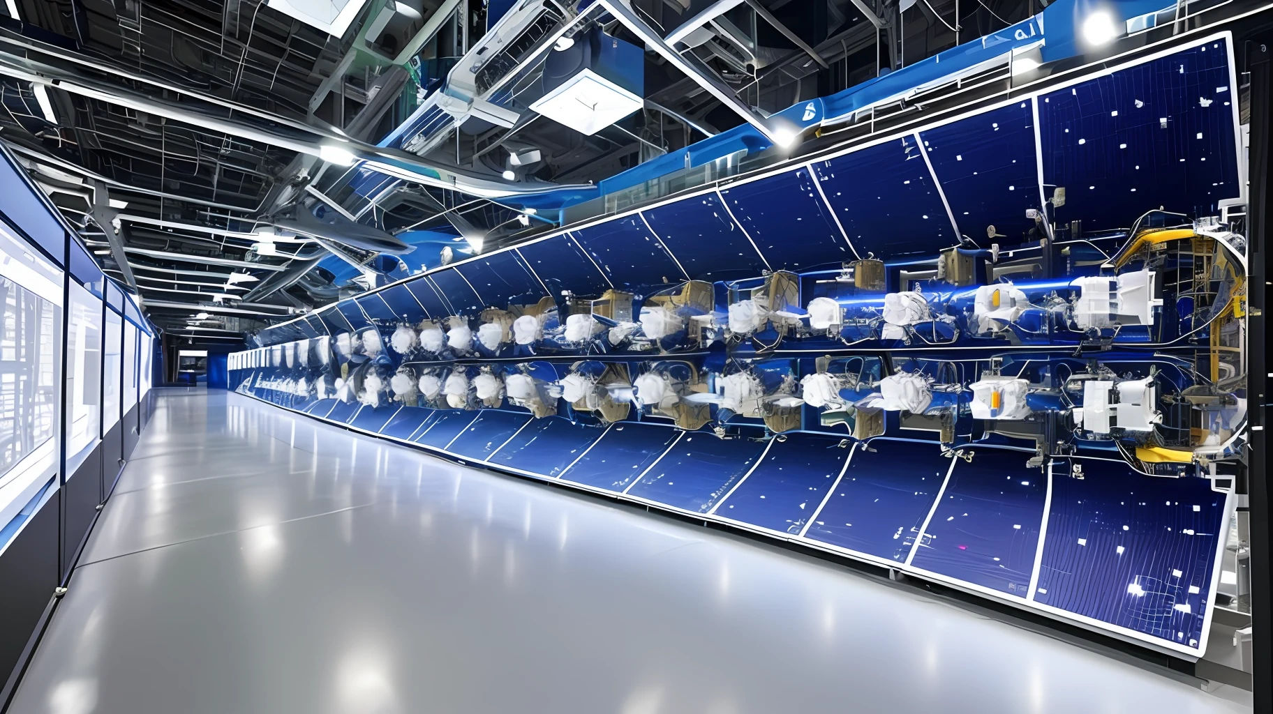 The vision of science and technology space is stunning