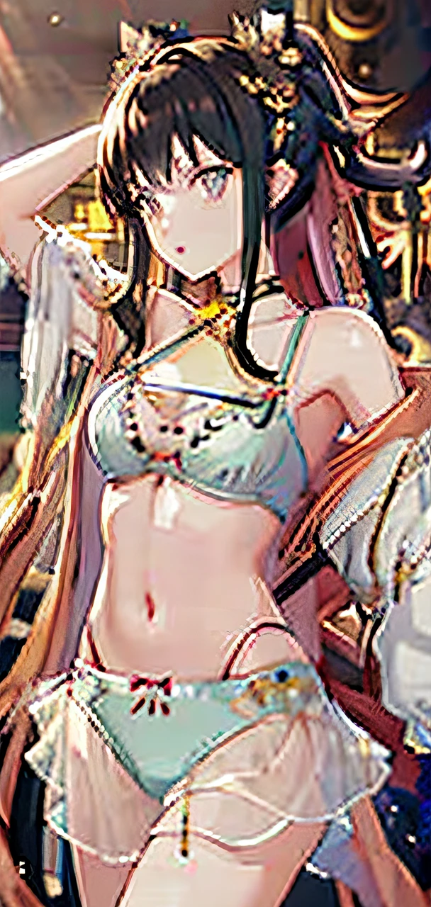 Girl in cotton underwear,Clothing that exposes