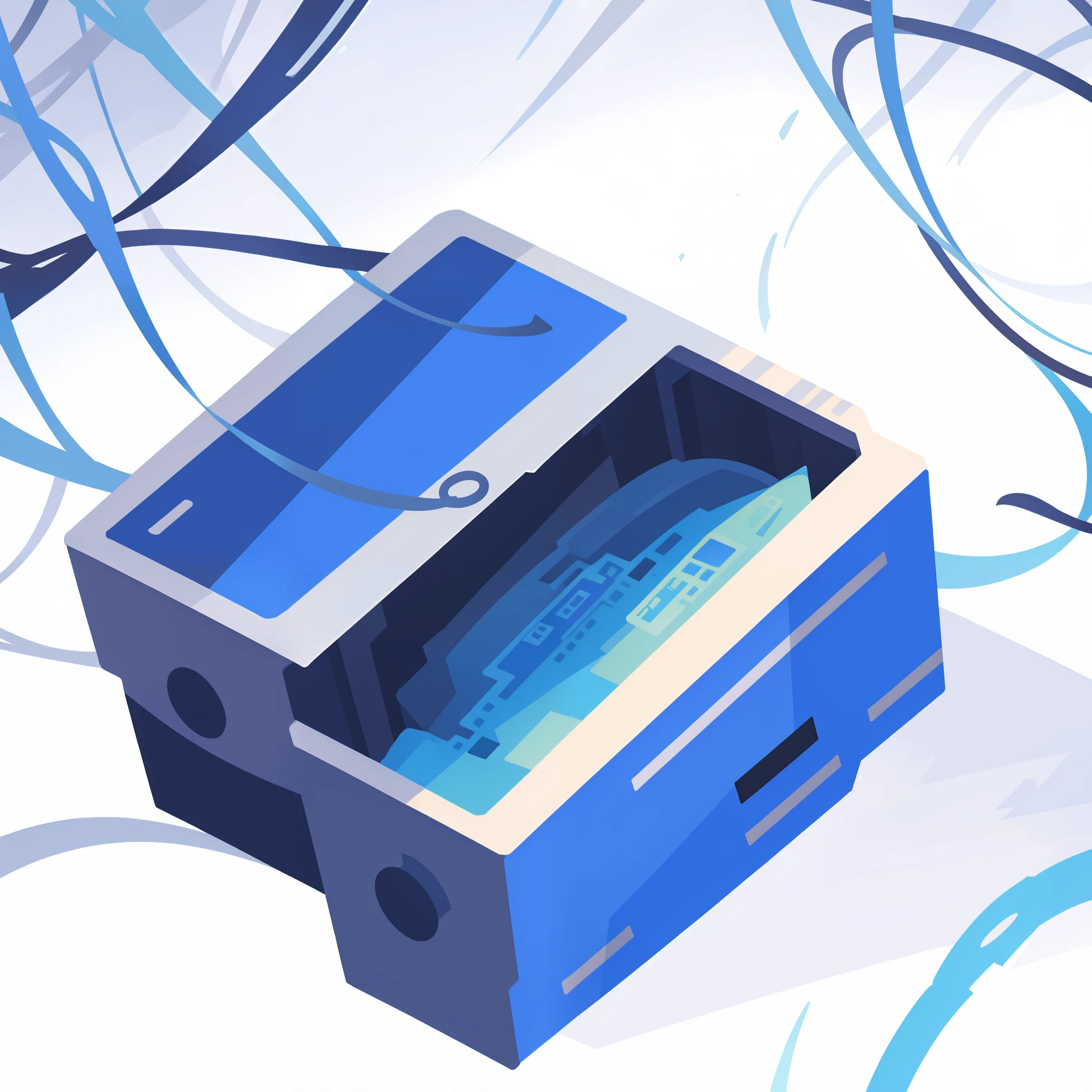 icon blue