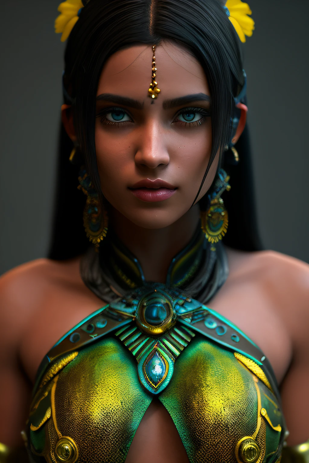 Sitting sci fi mermaid beautiful indian native america, traditional clothing, bright green eyes, lean muscular body, full body, long silky black hair, silky skin, inside an indian house ((thin, small)), photorealistic, photo, masterpiece, realistic, realism, photorealism, high contrast, photorealistic digital art trending in artstation 8k hd high definition detailed realistic, detailed, skin texture, hyper detailed, realistic skin texture, armor, best quality, ultra high resolution, ( photorealistic: 1.4), high resolution, detailed, rough shot, sharp re, by lee jeffries Nikon D850 film stock footage 4 kodak portra 400 f1.6 camera lens rich colors realistic texture hyper realistic dramatic lighting unreal engine trend at cinestill artstation 800
