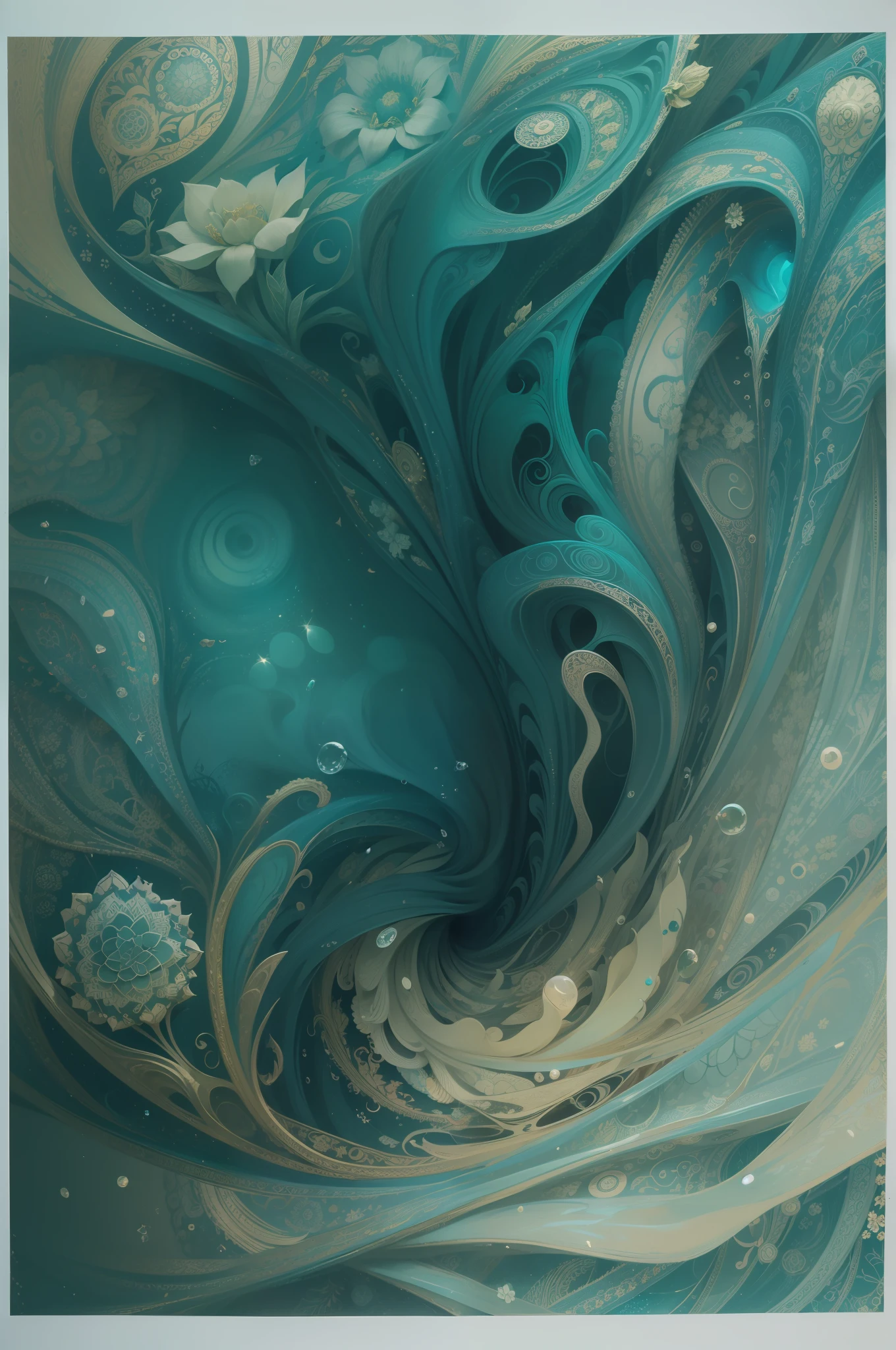 Official Art, Unified 8k Wallpapers, Ultra Detailed, Beautiful and Aesthetic, Beautiful, Masterpiece, Best Quality, (Zentangle, Mandala, Tangled, Entangle), (Ecstasy of Flowers: 1.2) Dynamic Angle, Cowboyshot, Most Beautiful Chaotic Forms, Elegance, Fauvist Design, Bright Colors, Romanticism, Atmosphere, Emerald, Green Gold, Diamonds --auto --s2