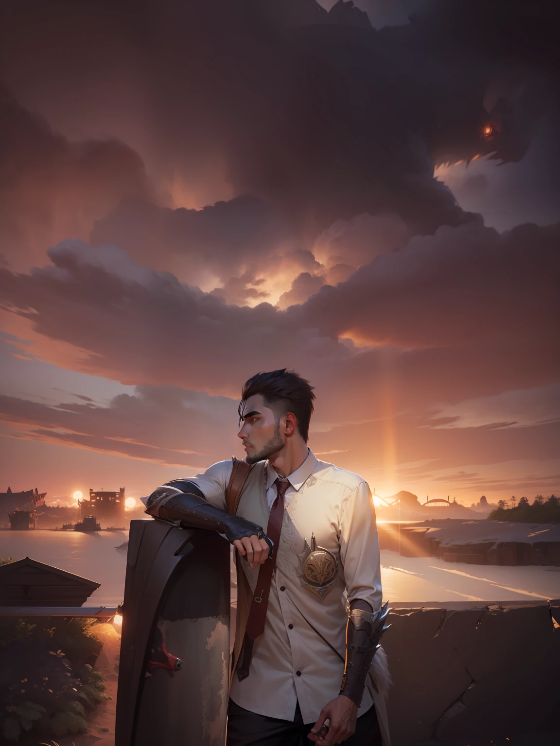 Handsome monster hunter