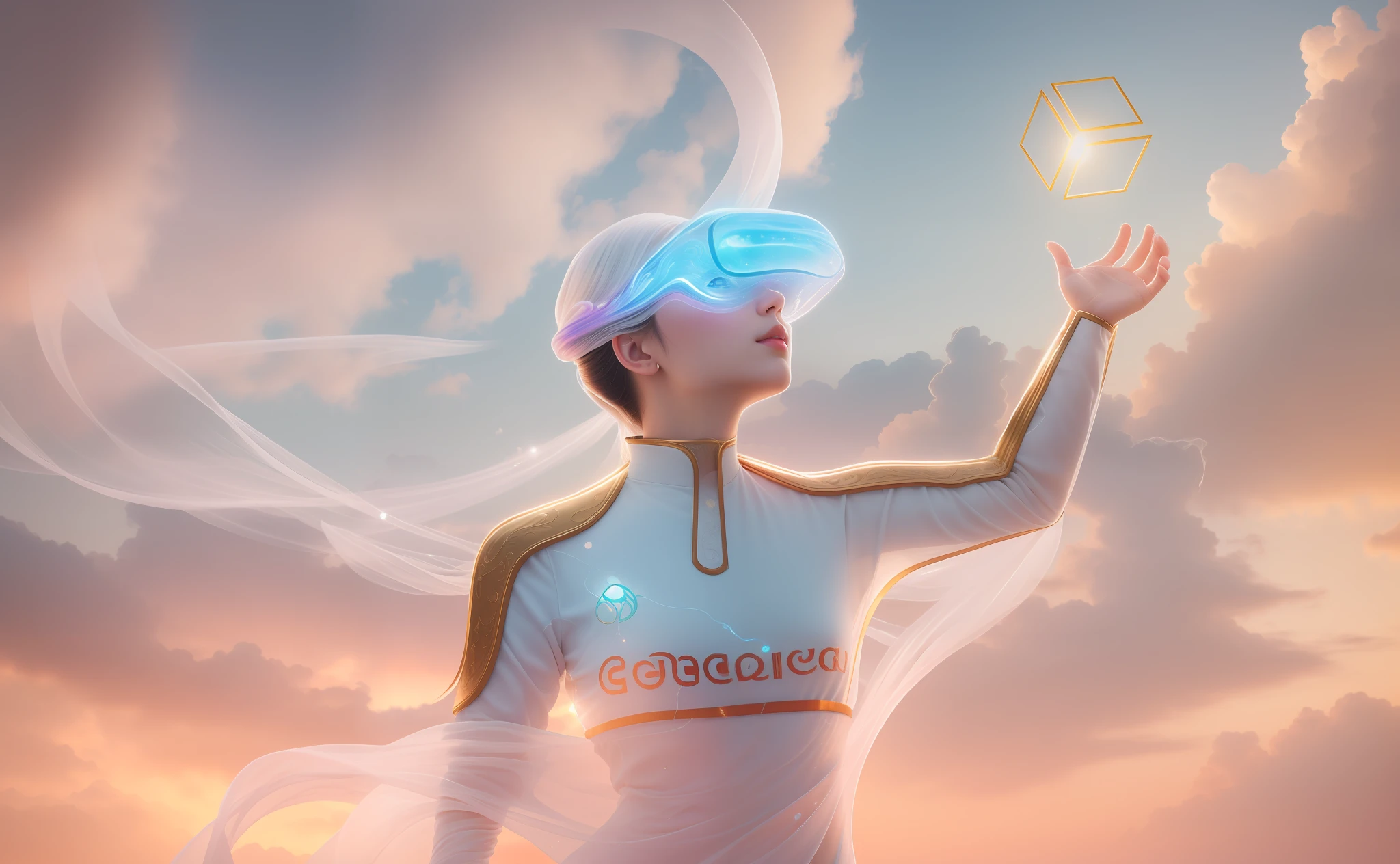 In a captivating image, an elegant woman clad in a white Chinese gown glides through the sky atop a mythical Chinese dragon. As they traverse the heavens, her flowing gown and the dragon's iridescent scales create a mesmerizing vision of harmony and otherworldly beauty. 
hdr, (photorealism, masterpiece quality, best quality), , pureerosface_v1,ulzzang-6500-v1.1,
