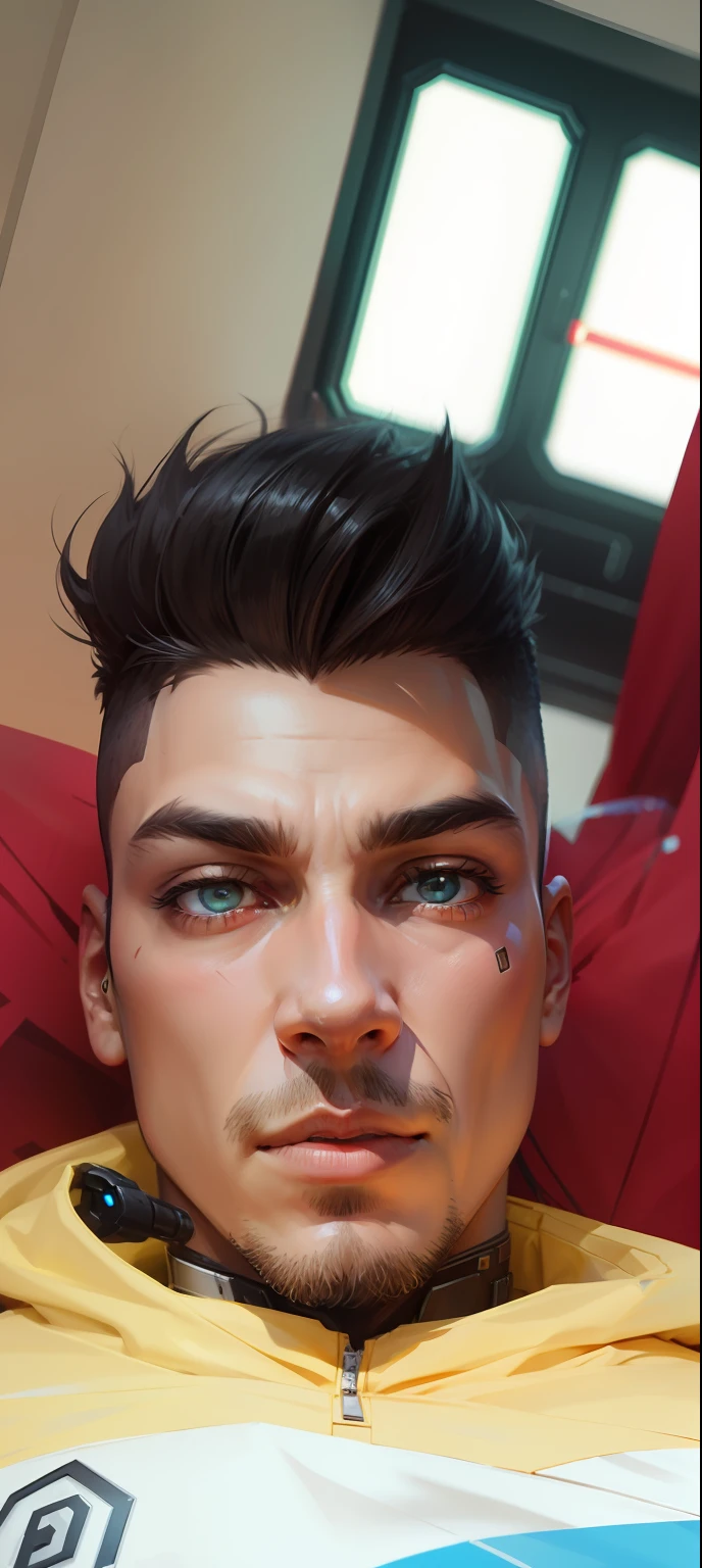 Change background cyberpunk handsame boyriyalstik FACS