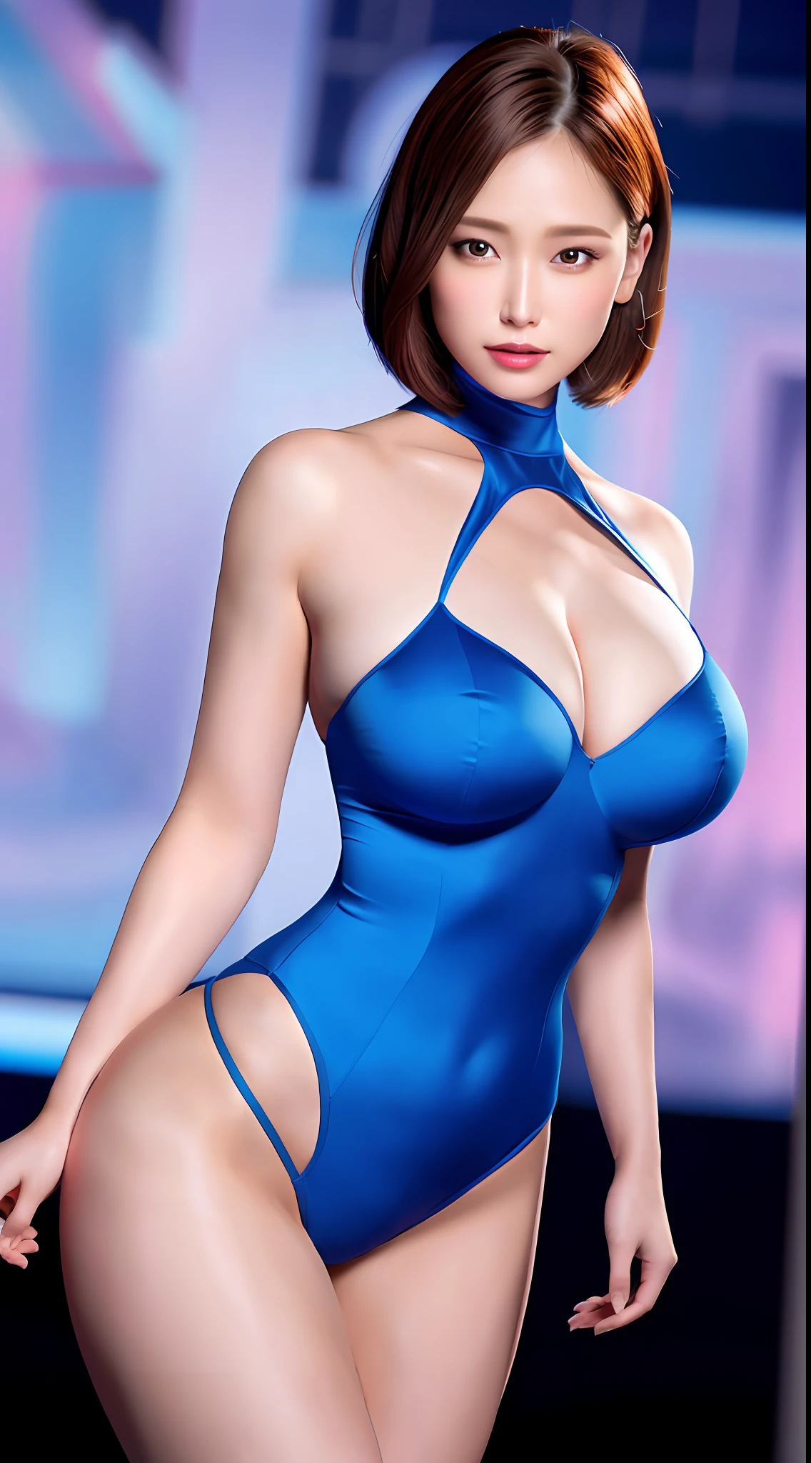 Photorealistic, Ultra High Resolution, Complex, Ultra Detailed, (Skin Dent), Cute, Feminine, Detailed Body, (Detailed Face: 1.1), (Iris Outline), (Hydrocore Lens), (Perfect Eyes), 4K, Beautiful, (Masterpiece: 1.2), (Best Quality: 1.2), Multiple Beautiful Women, Wide Hips, Thick Thighs, (Big: 1.2) and (Big: 1.2), Dress, , seductive poses, extreme hourglass figures, strippers, in clubs, dancing, short hairstyles