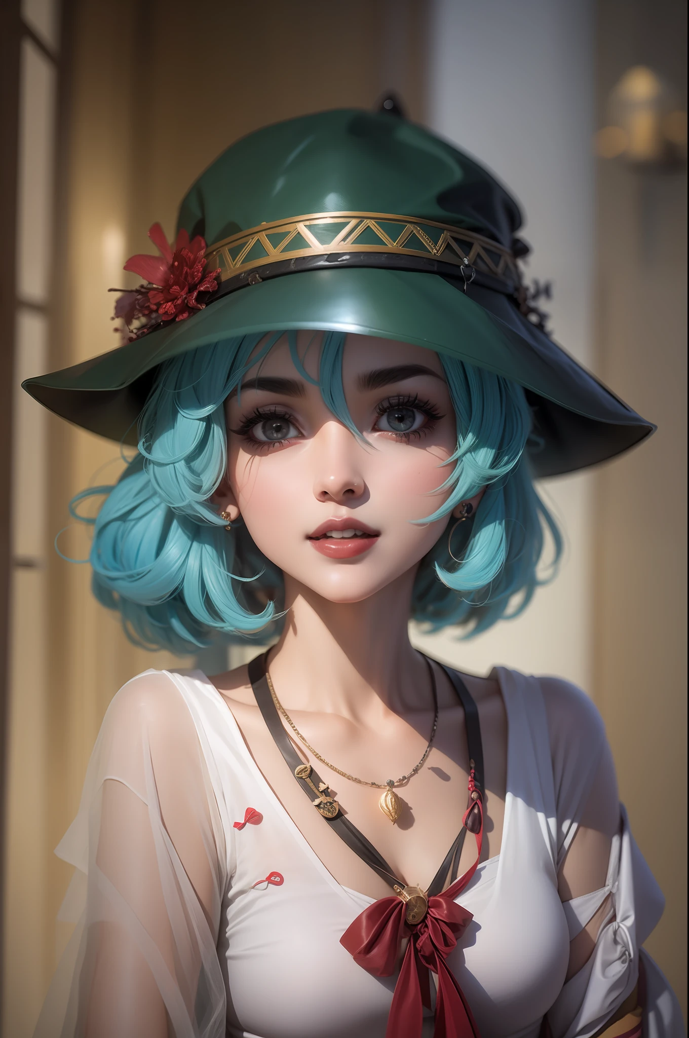 Kiso Azki,Solo,1girll,Parker