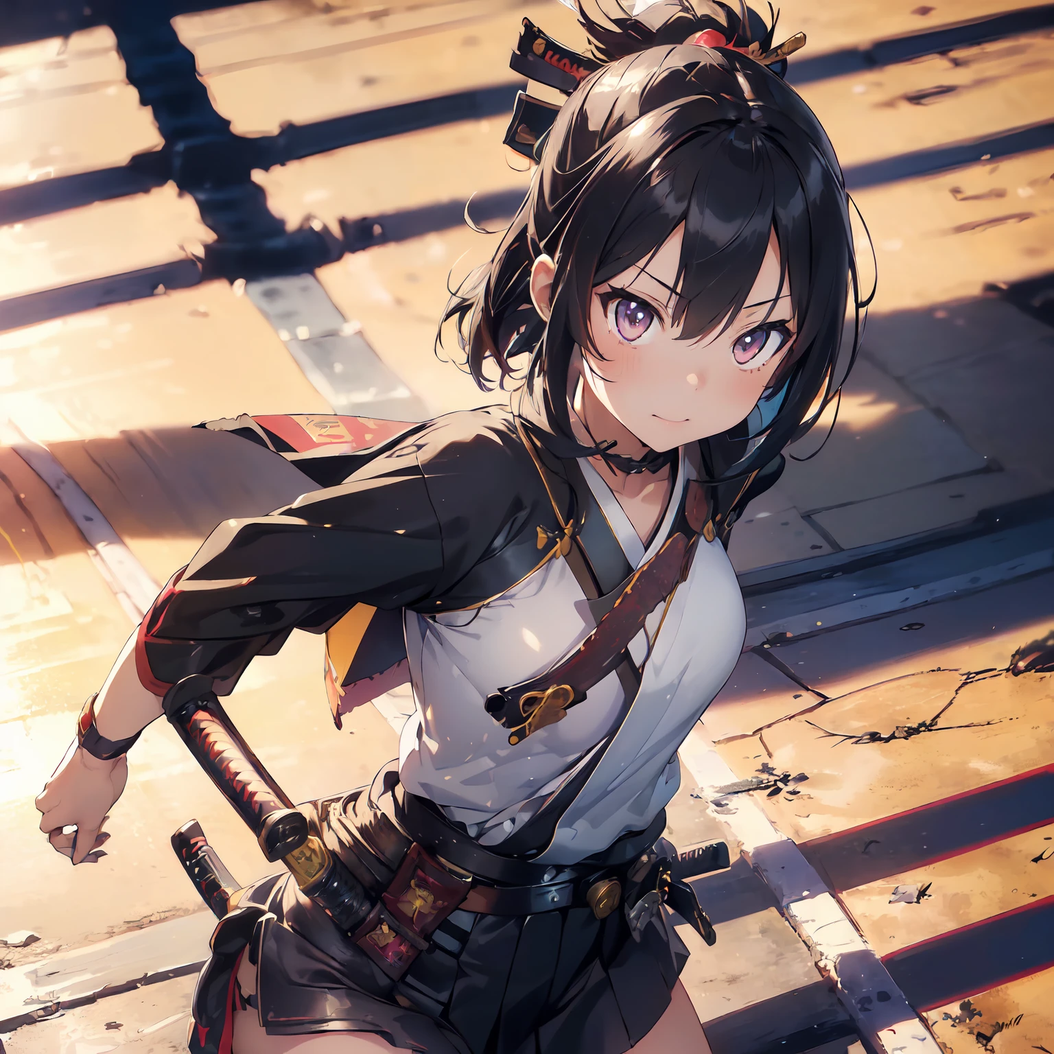 1girl, ((sexy anime girl)),(Golden Ratio:1.2),(((cowboy clothing))), ((revolvers)), holstered guns,(fault color:1.3),[(desert background:1.4)::10], (full body:1.2),(ultra-detailed:1.3),(samurai:1.6),(katana:1.6), (boots),(gun belt:1.6),(aura:1.2),full body, standing in desert planet,(cool:1.2),(colorful hair),(long shadows) (chaotic geometric images:1.3),(nagative space:0.8),(drawing board:1.3), hyperrealiatic, insane detail, genshin (ether colorful ink flowing:1.3), sfw, (hyper realistic photo of 18 year old gorgeous 1girl on bed:1.2), skin-tight outfit, 4k, 8k, HDR, (depth of field:1.2), bokeh, ultra detailed, (mischievous:1.2) facial expression, (thick figure), ((sexy pose))((combat pose)), ((spreading legs)), [narrow hips]