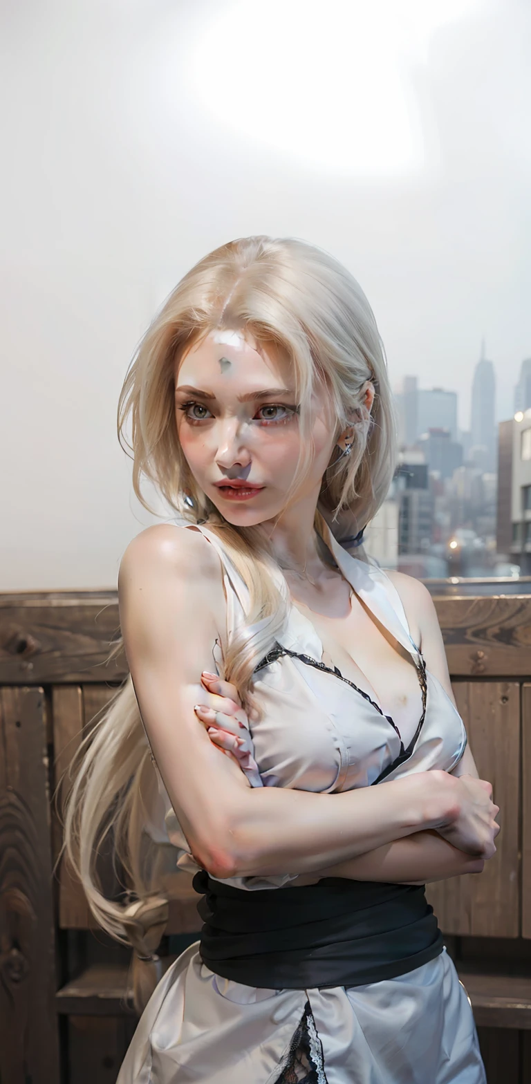 Nikon Z 85mm, ((best quality)) ((masterpiece)), intricate details, sharp focus, professional, photorealistic, real life, ultra realistic, photorealism,SILHOUETTE light,finely detail,best quality,extremely detailed CG unity 8k wallpaper,perfect artwork,upper body, shiny hair, glowing eyes, lustrous skin, realistic, perfect female figure, narrow waist, looking at viewer,lace, posture, sexy pose, an extremely delicate and beautiful,best quality, beautiful detailed girl, beautiful detailed eyes,light on face,cinematic lighting,see-through,White pajamas,  material, revealing buttocks,a realistic representation of the face, (intricate details, makeup, (detailed beautiful delicate face, detailed beautiful delicate eyes, a face of perfect proportion, high detailed skin, detailed skin, best ratio four finger and one thumb, arms under breast, medium large breasts, smooth midriff, skiny and thin,fashion, solo ,(young), face highlight, upper body, detailed face, white skin, silver hair, ponytail, braid hair,big eyes, silk robe, (hollow pattern, silk), earrings, slim body, luxury room, professional lighting, tear robe,1 girl,Coiling hair, indoor background