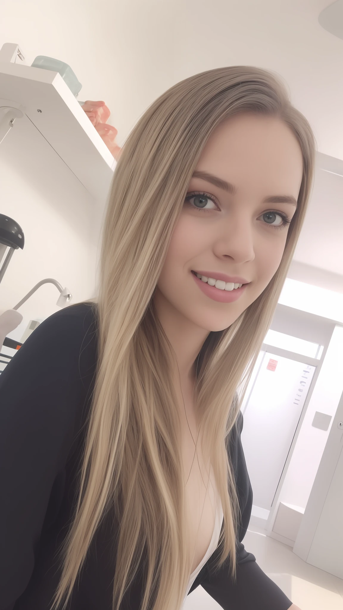Beautiful girl on a beach