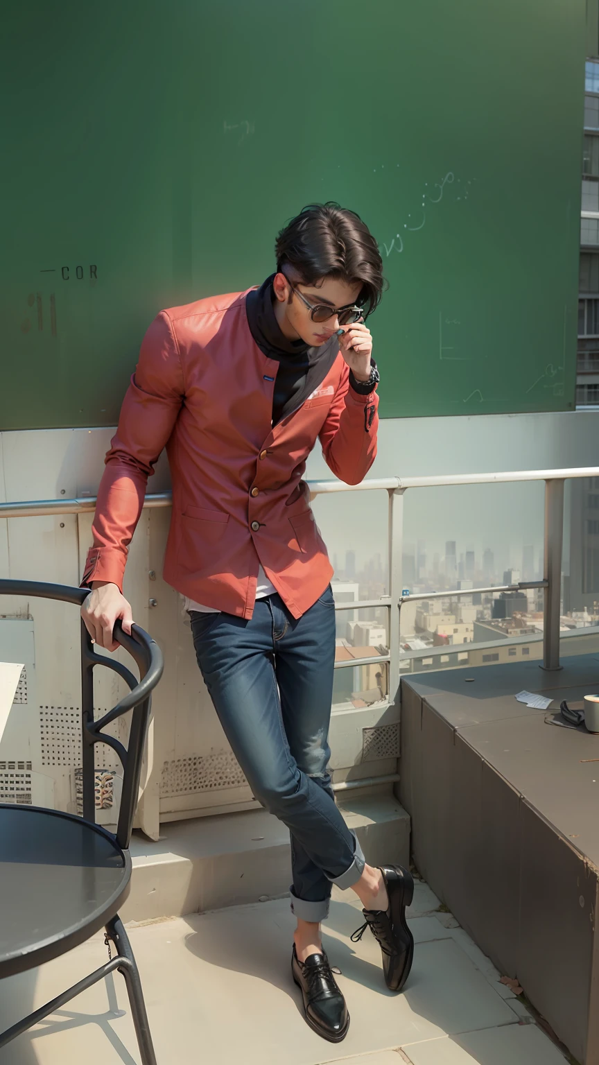 Cool boy smart city