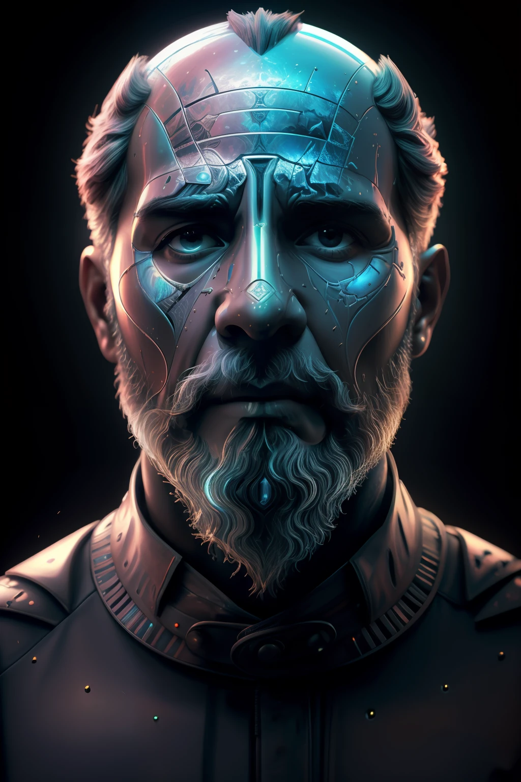 (temperatura absoluta cero grados Kelvin ), dream, Pintura digital surrealista , Arte de Alberto Severo, salpicaduras y gotas, brillos tornasolados, efectos 3D, Ultra HD, obra de arte magistral ,cinematic lighting,16k