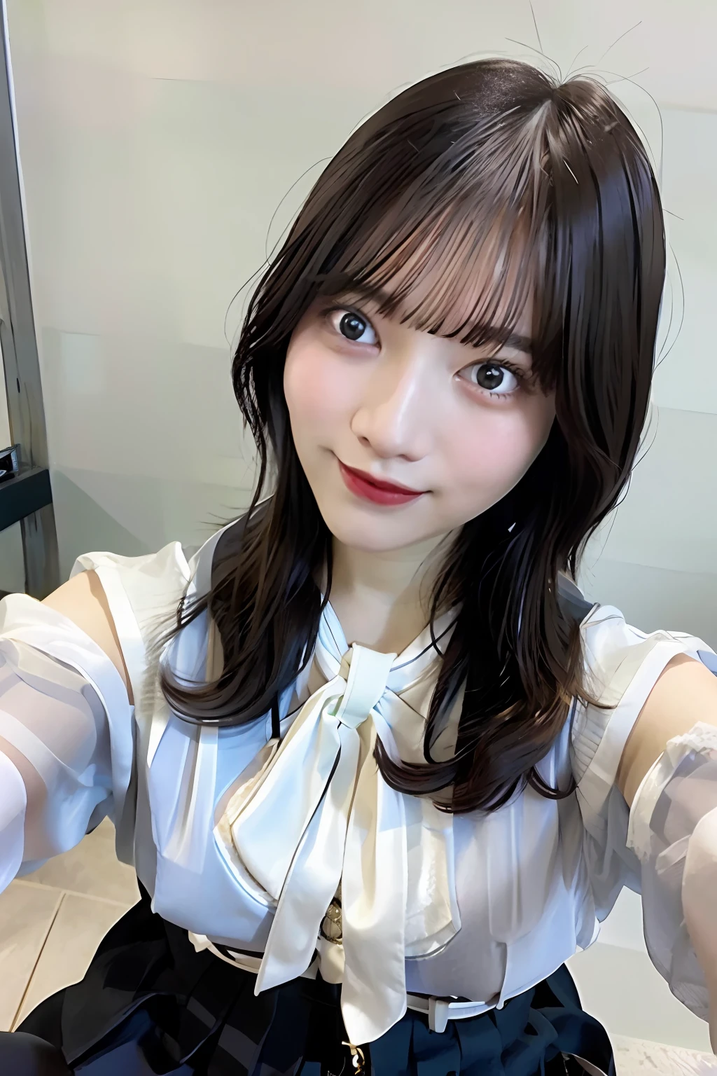 8K, Top Quality, Real Image, Complex Detail, Ultra Detail, Ultra Detail, Ultra High Definition, Depth Field,(Photorealistic,Real:1.2),Masterpiece, 0.25 :: Close Up , Straight On Shot , From Middle ,
1girl, ai_chan, Very beautiful 17 year old girl, Innocent big eyes, (Brown_SHORT_hair), (GREEN_eyes:1.0),(Bangs),disheveled hair,(hair clip), Perfect shiny skin, Perfect skin, Fair skin, Huge breasts, Cleavage, Narrow waist, Light blush, Solo, Look at the viewer, Light smile,
chubby under clothes, sweat,
Wear ((school_uniform), (white_skirt), (BLUE_Long_Tie), (BLUE_pleated_skirt), (Black_pantyhose): 1.2),
(Gravure Pose: 1.1),
sunset
Japan High School ,Flipping skirt with hands, showing white panties, skirt twisting and showing panties, big, sensual, showing white panties, flipping skirts, flipping skirts, rolling up skirts with hands, showing underwear, showing pants with your own hands, panty shots, bare feet, open legs, legs open, barefoot, large open legs, panties digging into the crotch, barefoot,