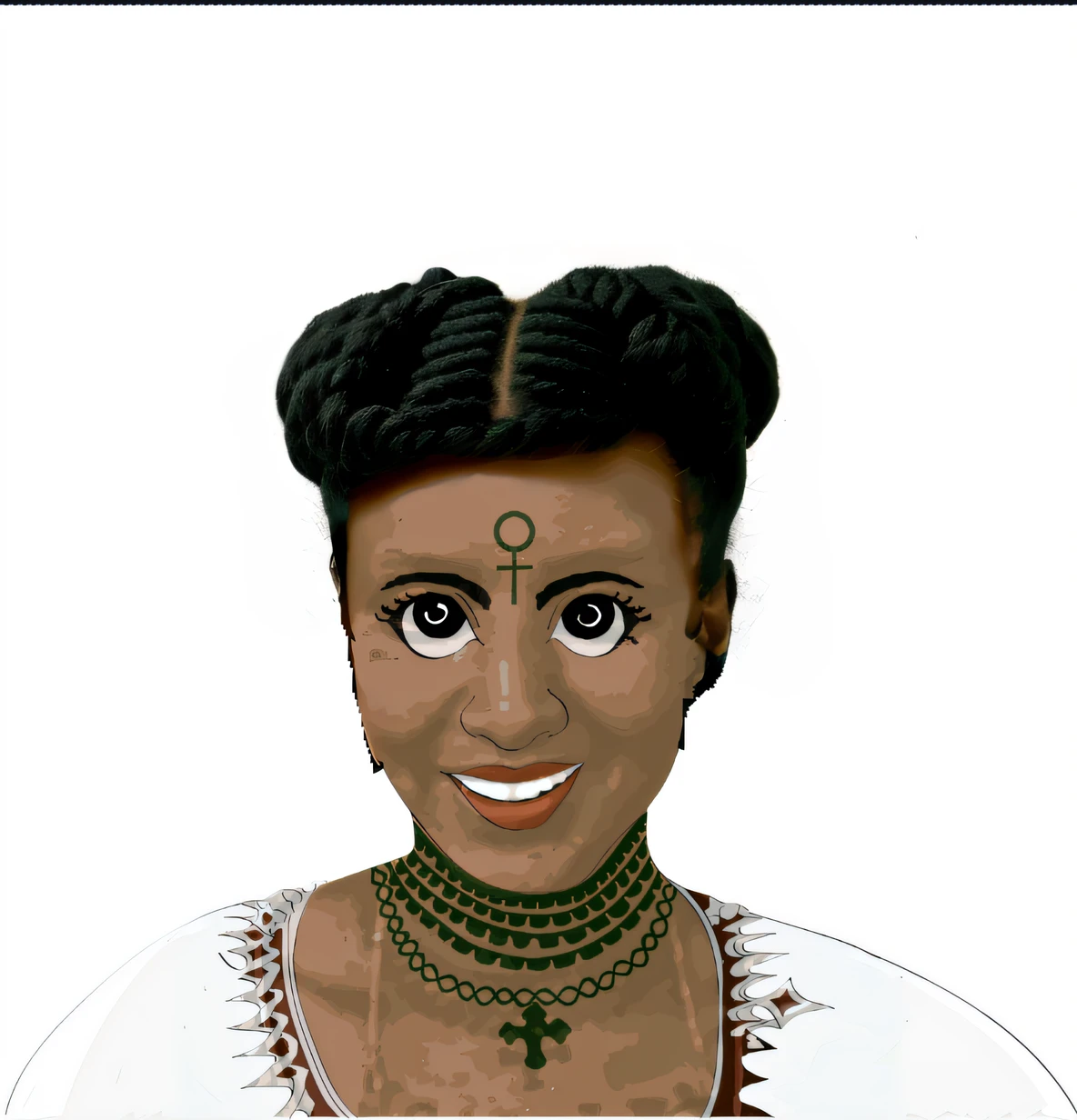 ethiopian traditional hair woman