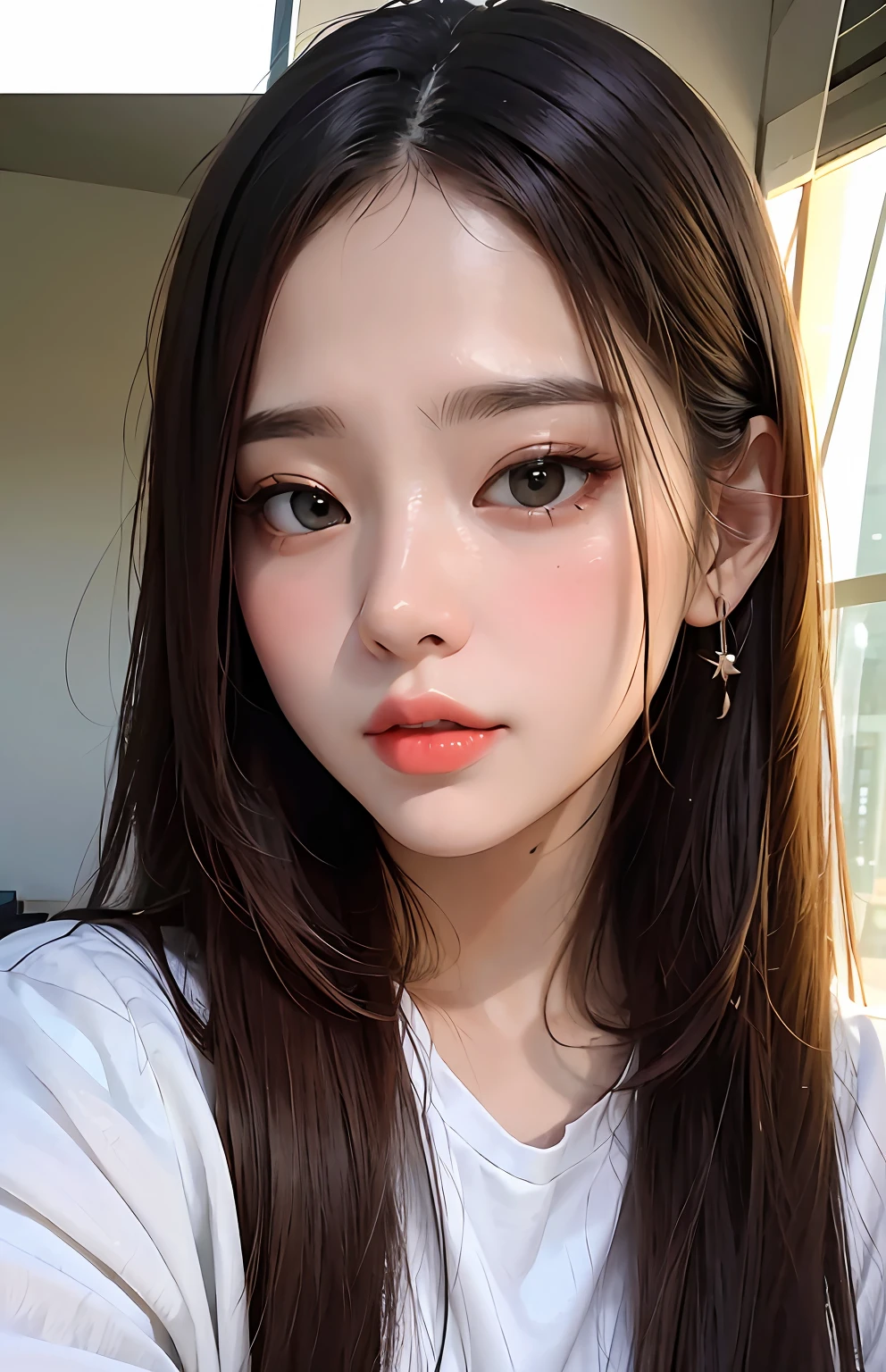 masterpiece、top-quality、the real thing、1girl in、(PurerosFace_v 1:0.7)、Ultra-realistic humanoid