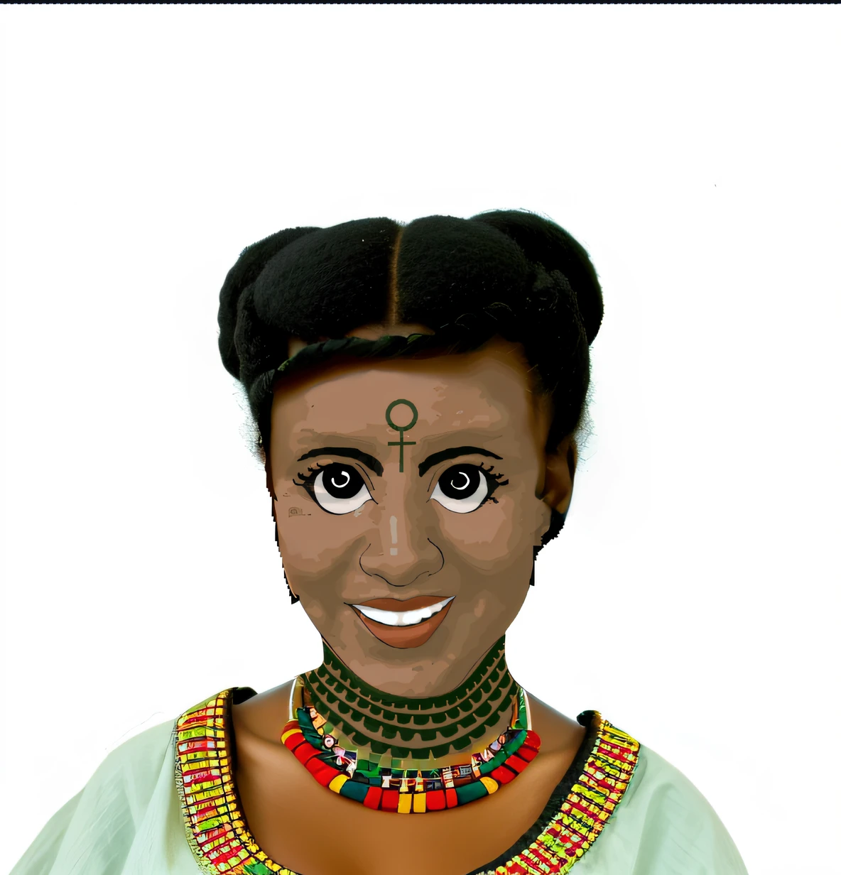 ethiopian traditional woman upper clothe