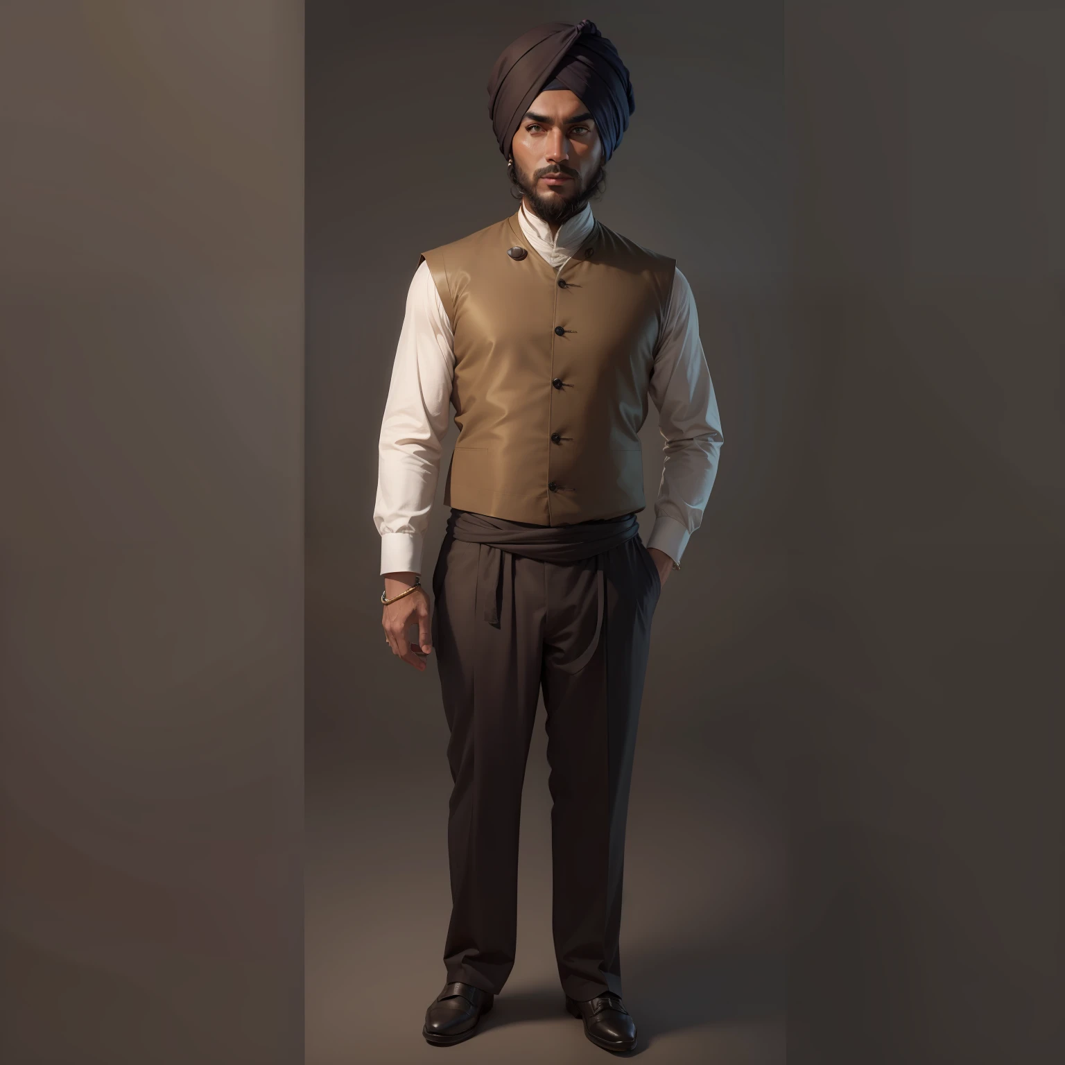 Change background, do not change face and turban, face and turban stays same, 8k , avatar type for profile photo