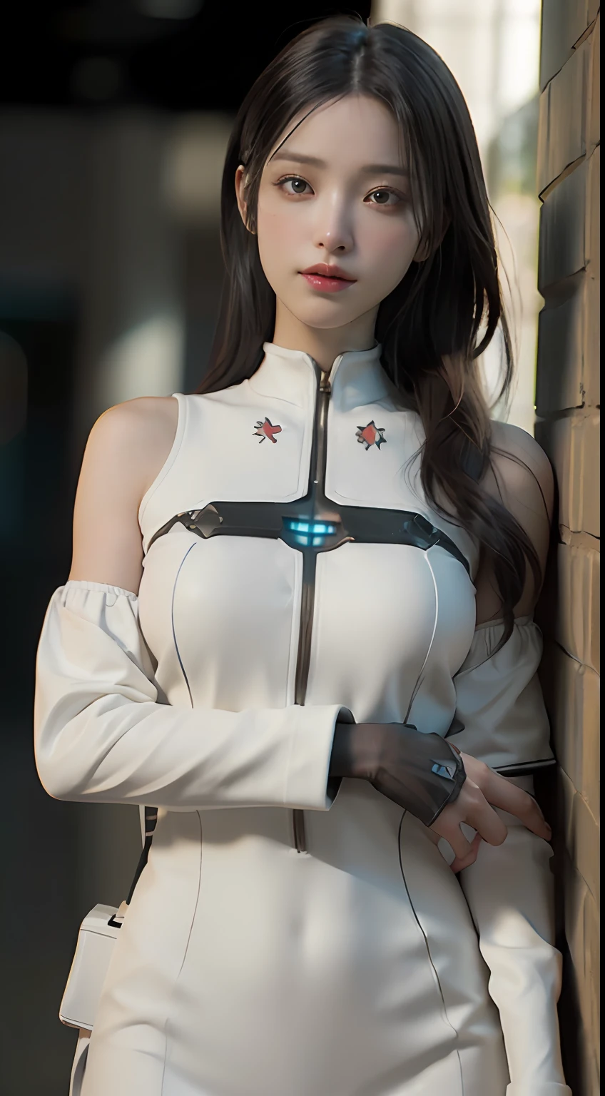 ((Best quality)), ((masterpiece)), (detailed:1.4), 3D, an image of a beautiful cyberpunk female,HDR (High Dynamic Range),Ray Tracing,NVIDIA RTX,Super-Resolution,Unreal 5,Subsurface scattering,PBR Texturing,Post-processing,Anisotropic Filtering,Depth-of-field,Maximum clarity and sharpness,Multi-layered textures,Albedo and Specular maps,Surface shading,Accurate simulation of light-material interaction,Perfect proportions,Octane Render,Two-tone lighting,Wide aperture,Low ISO,White balance,Rule of thirds,8K RAW,