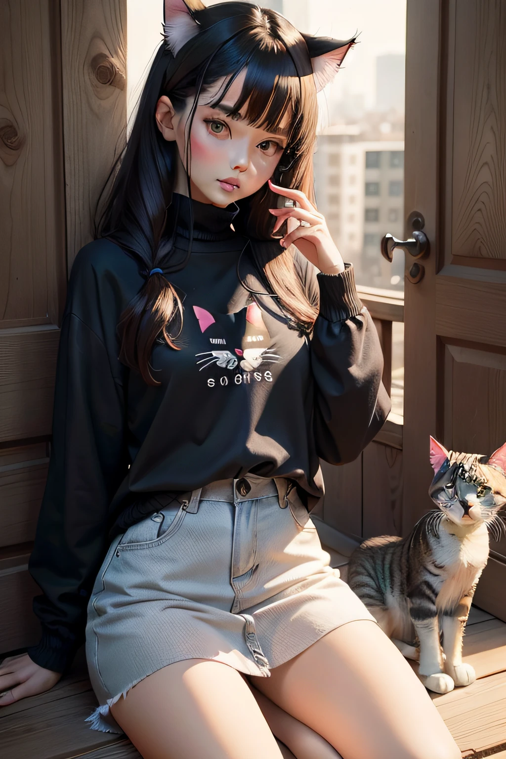 Cat lady