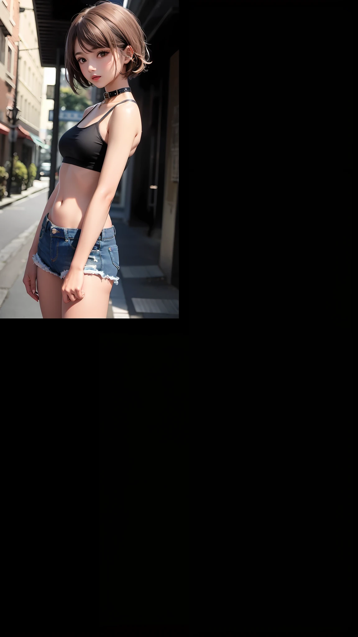 Shenhe in croptop
