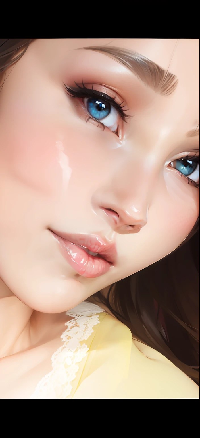 Utilise le visage dans un corps femme sexy en bikini