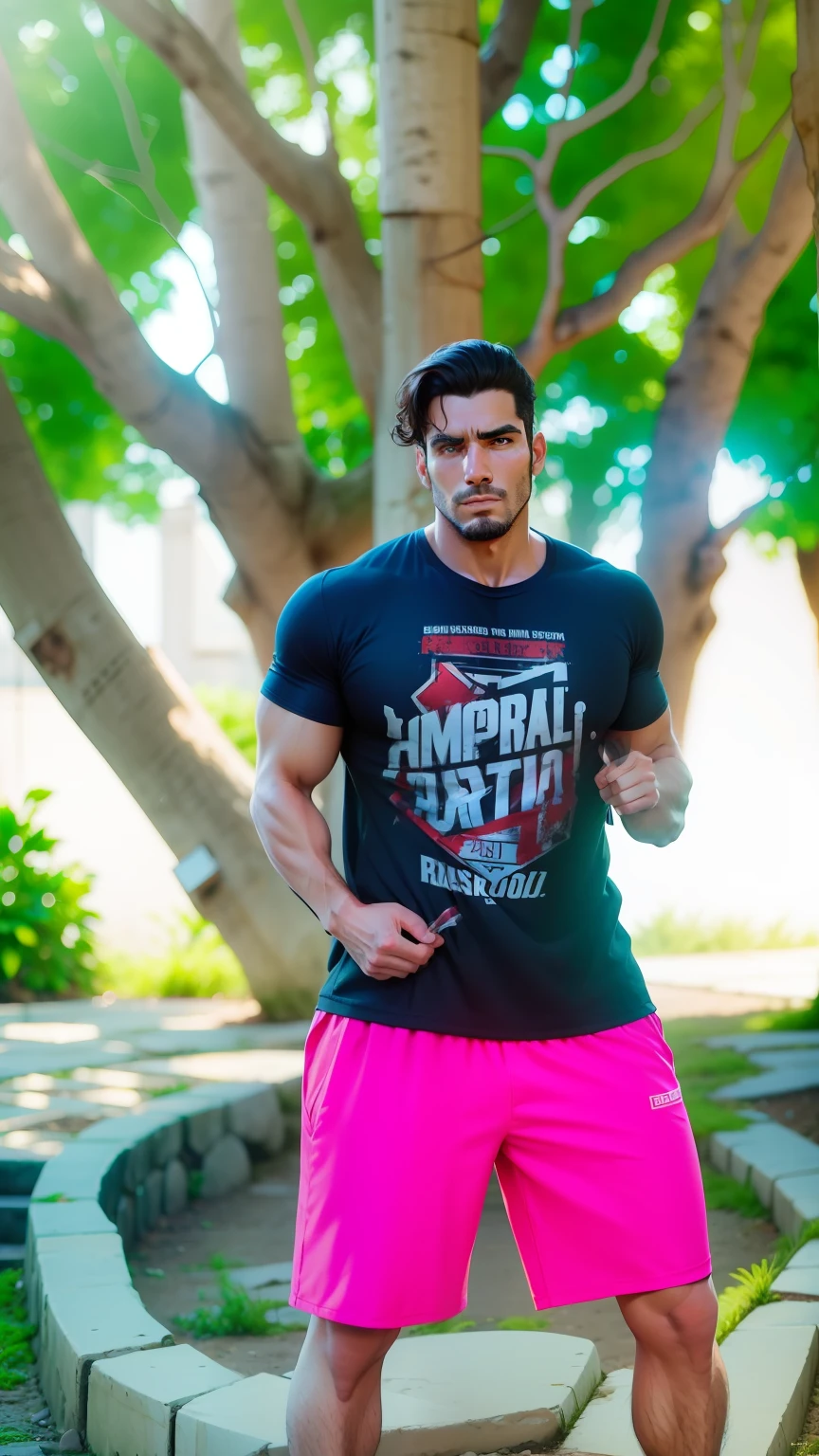 homem como Superman, 40s anos, todos os detalhes pretos e vermelhos terno, capa vermelha, strain of hair covering forehead, cabelo de corte curto, cabelo arrumado, alto, viril, corpo hunk, musculoso, rosto liso, black middle hair, melhor qualidade, alta resolução: 1.2, obra-prima, foto crua, fundo escuro, terno detalhado, rosto detalhado, foto da parte superior do corpo