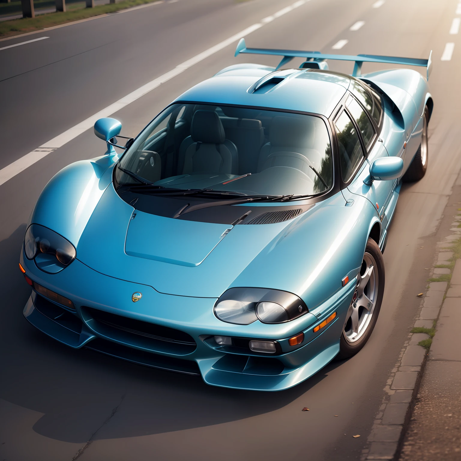 jaguar xj220 flying car