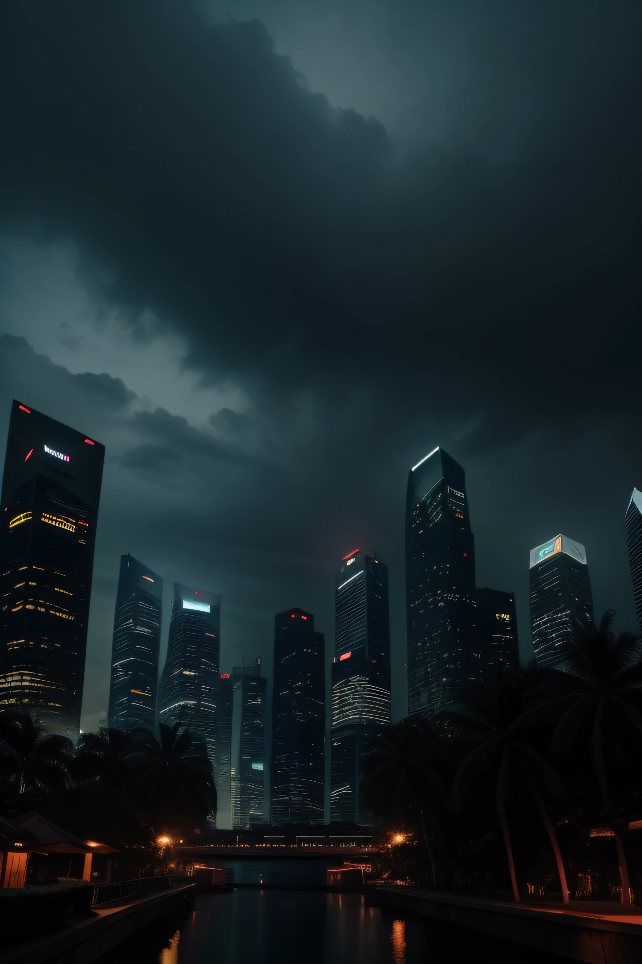 Venture into the chilling landscape of Singapore as night falls, shrouding the city in darkness. Our YouTube channel takes you on a bone-chilling journey through the haunted corners of this vibrant city-state. Picture the iconic Merlion, its fierce form now cloaked in sinister shadows under a moonlit sky. The city's skyscrapers stand tall, silhouetted against the ominous dark sky, as you delve deeper into the world of horror and mystery. Eerie palm trees sway in the haunting breeze, whispering secrets from beyond. Brace yourself for a thrilling experience as we unlock the darkest tales lurking amidst the urban splendor. Join us if you dare, as we reveal the terrors that await in Singapore's deepest, darkest secrets. Subscribe now and embrace the darkness that awaits