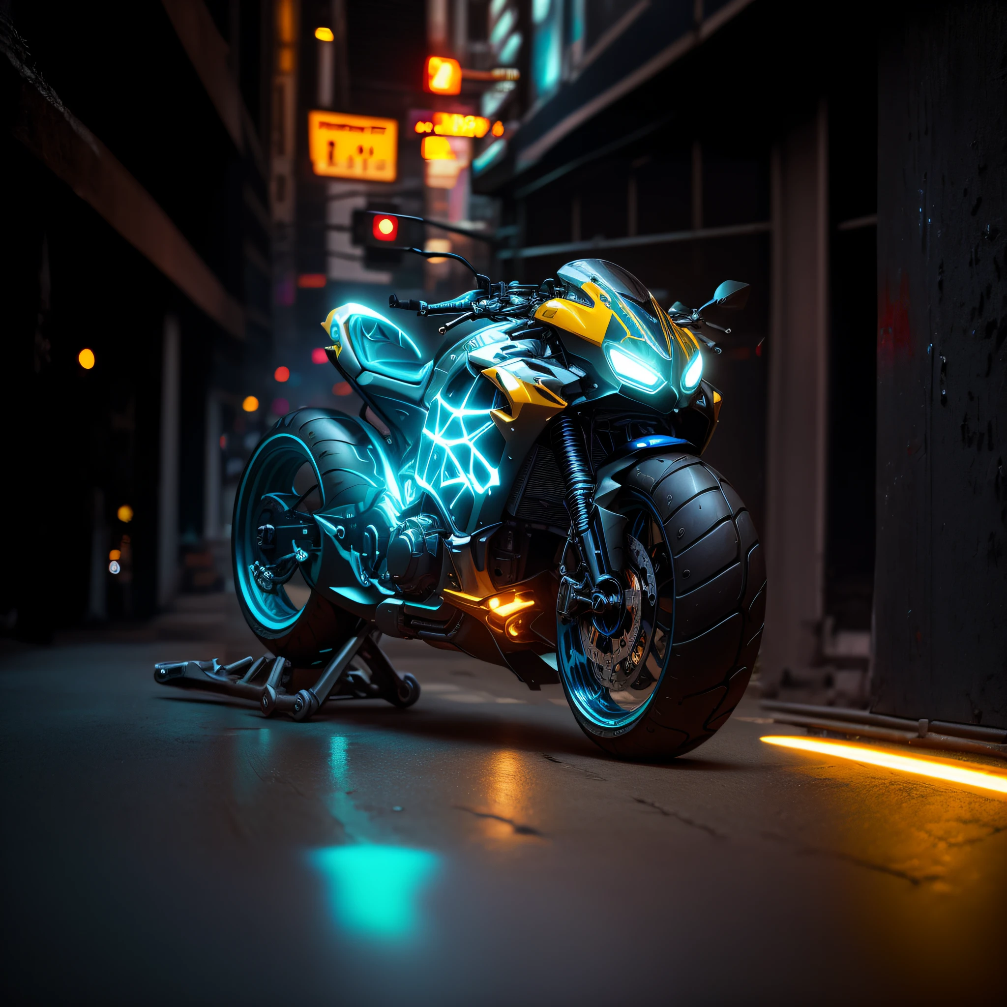 Moto Sport Stilo Cyberpunk
