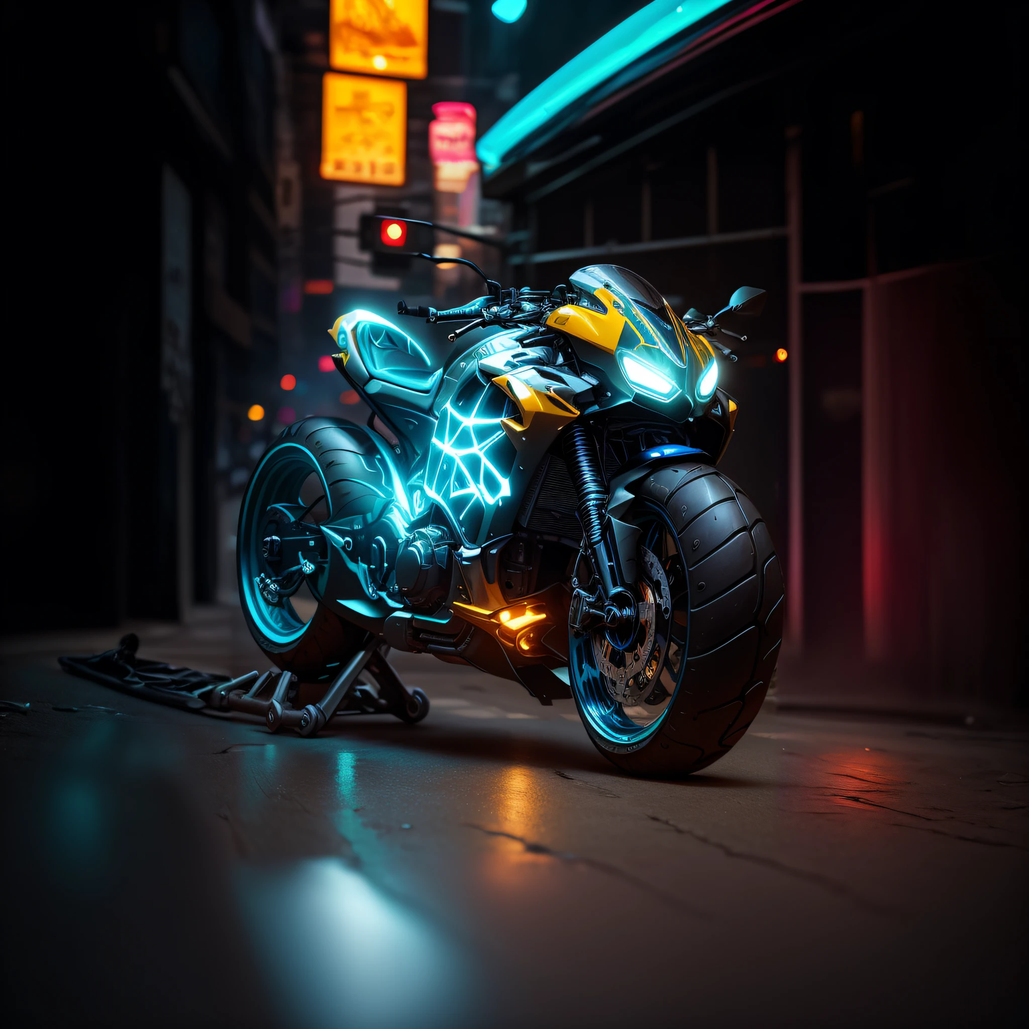 Moto Sport Stilo Cyberpunk