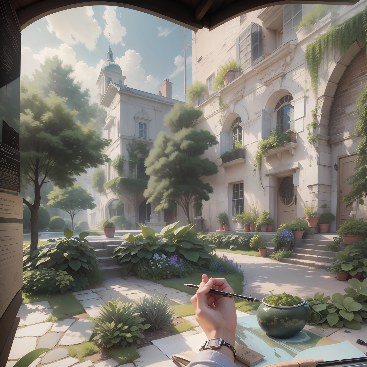 ultra-realistic realism,Outdoor sketching,lightand shade contrast,8k ultra high definition,super detailing,8K,8K,Best Picture Quality,high detal,tmasterpiece。