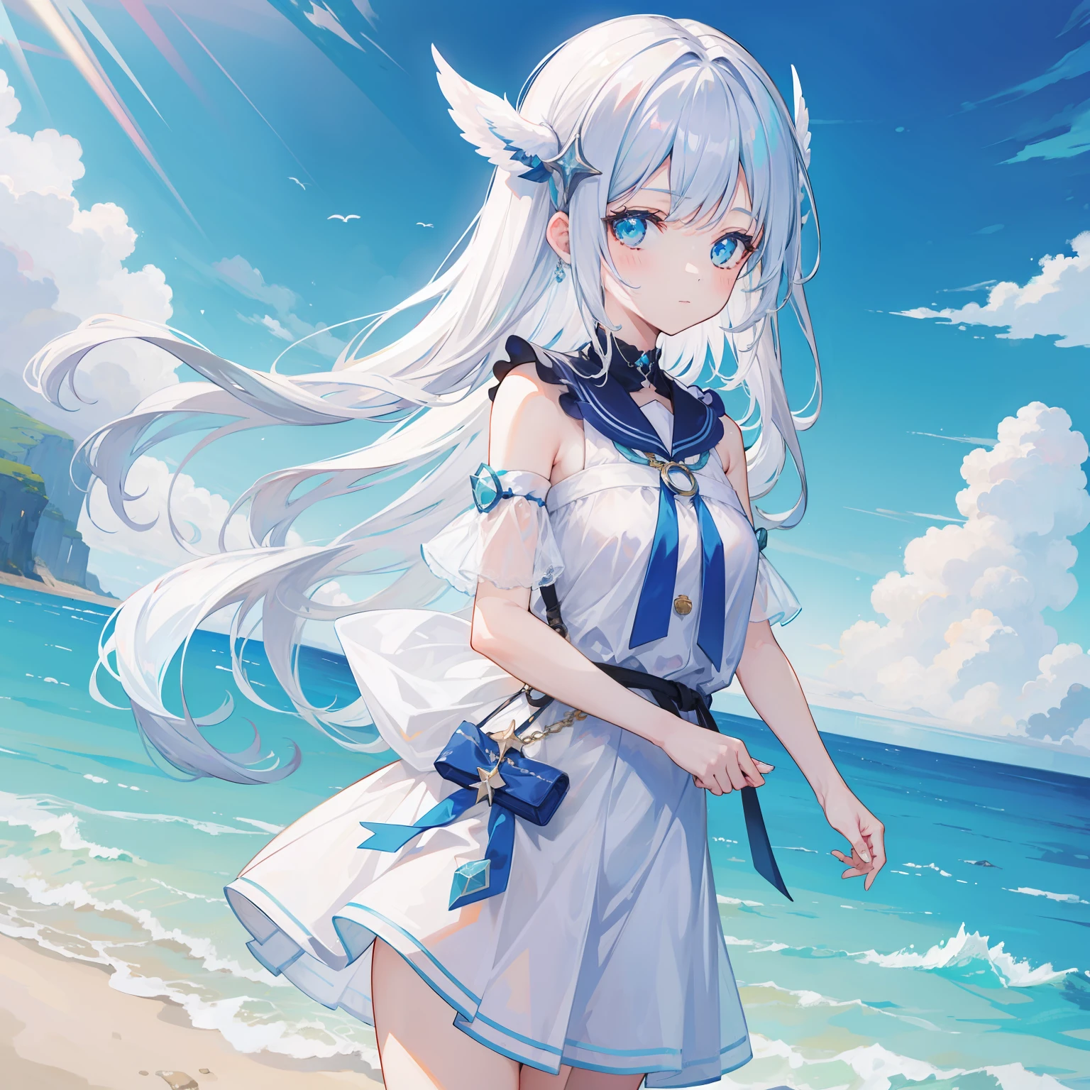 1girl,cetus,coda,ocean