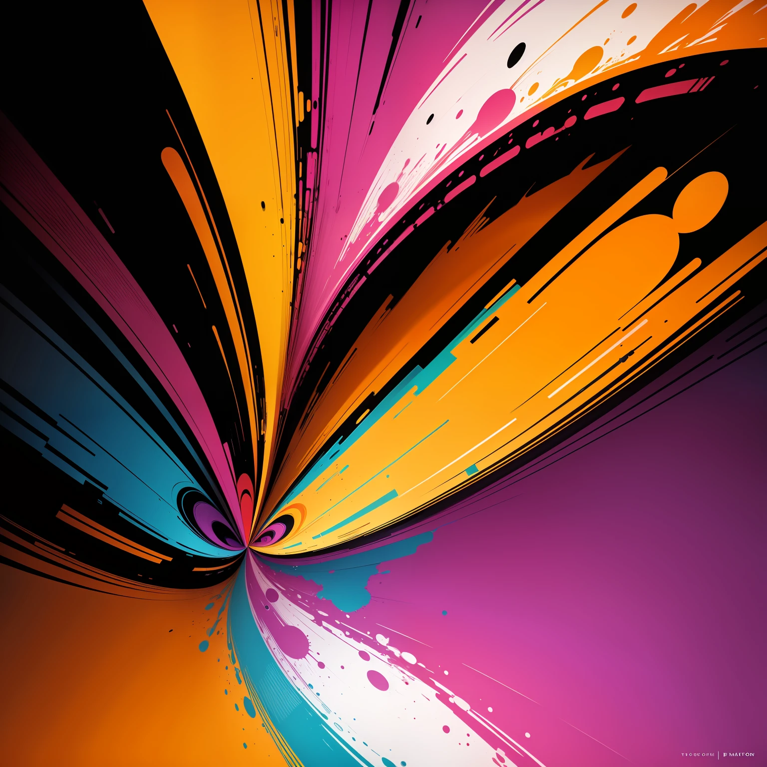 "Abstract, vibrant colors, bold brush strokes, dynamic shapes, mesmerizing patterns, innovative composition, imaginative interpretation."