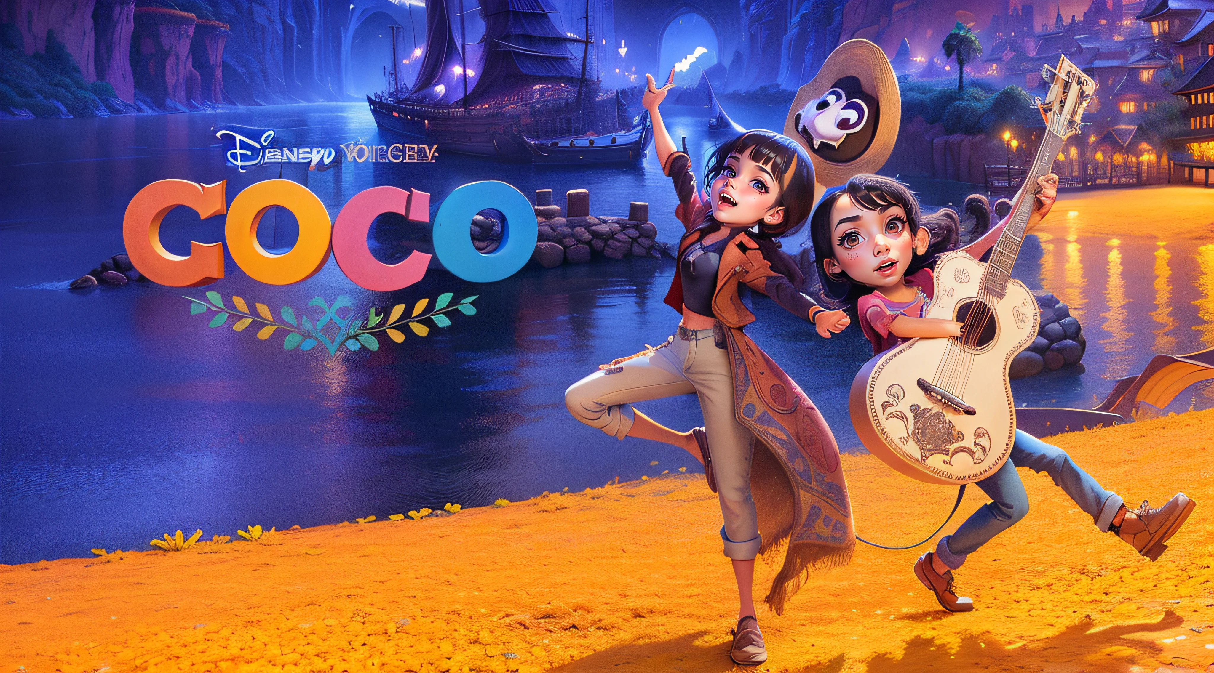 coco disney, girl