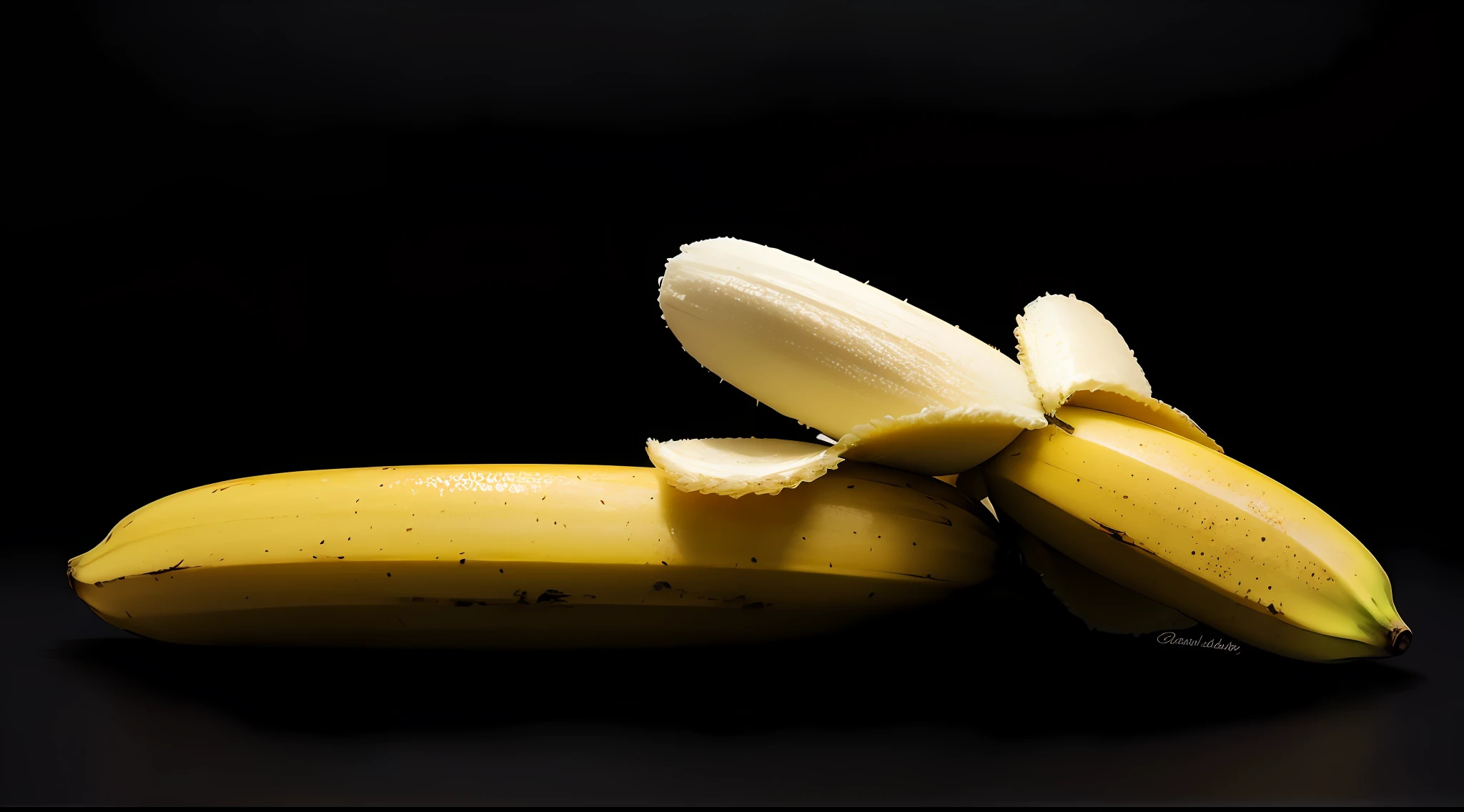 Bananas, Banana, espadas, naturais, Natureza, Natureza, Linda, renderizado, fotorrealista, UltraHD, 4k, texturasdetalhadas, sombras detalhadas, cores detalhadas, por do sol, sol se pondo, Sunset, Natureza Linda, fundo preto, por do sol, contraste detalhado, contraste realista, alta resolução, cores detalhadas,
