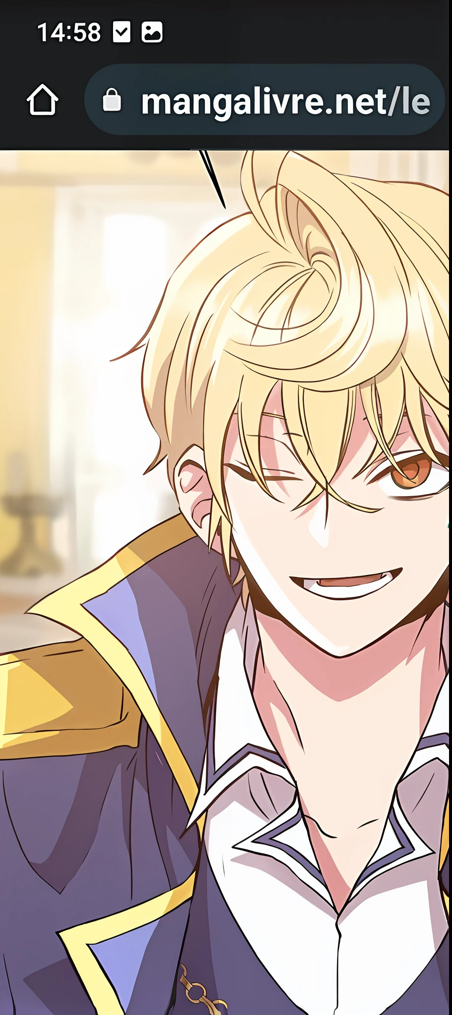 um close up de uma pessoa com uma roupa azul e amarela, portrait of magical blond prince, handsome prince, delicate androgynous prince, ((vestindo manto aristocrata)), Keqing de Genshin Impact, Pose elegante real, vestindo um luxuoso manto real, aristocratic appearance, cara de anime alto com olhos azuis, vestindo um manto real