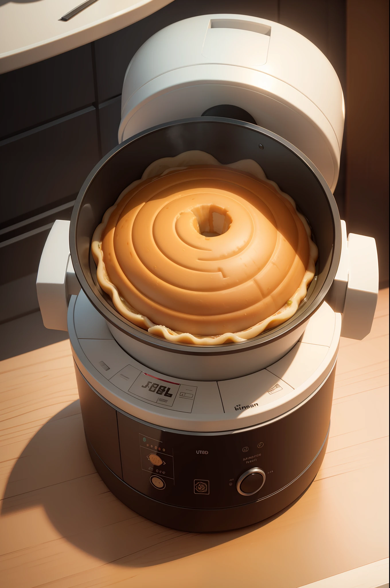 3D Food Printer, ultra realistic, ultra detailled, 8k, photorealistic, highly detailed, cinematic