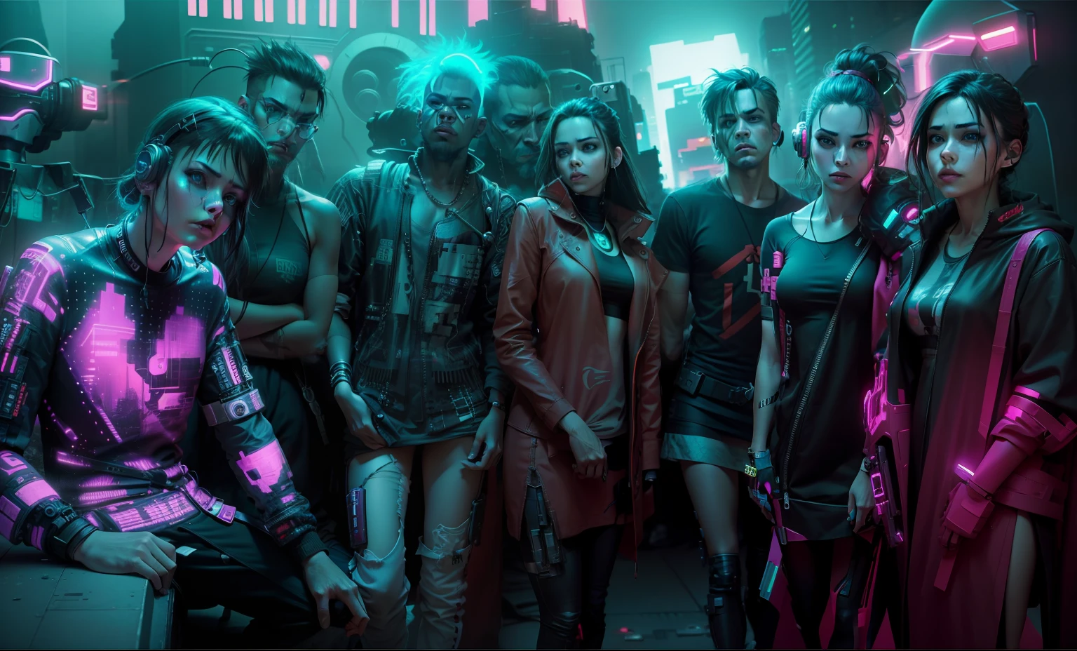 Generate cyberpunk photo best quality