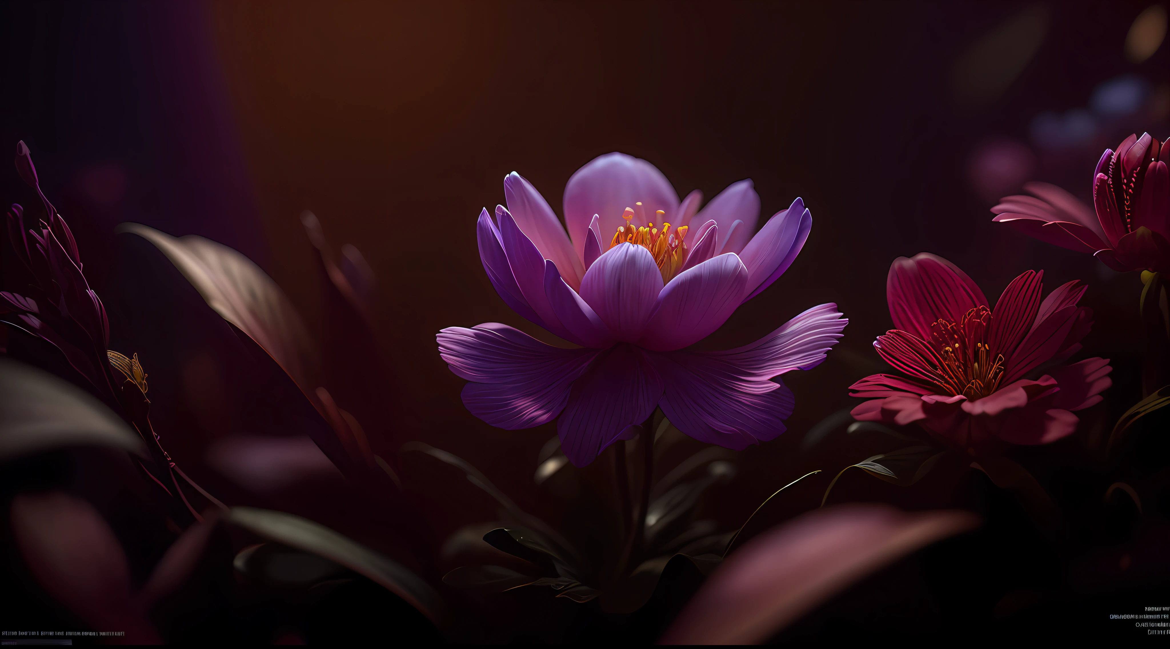 A flower by Casey Weldon, Olga Kvasha, Miho Hirano, hyperdetailed intricately detailed gothic art trending on Artstation triadic colors Unreal Engine 5 detailed matte painting, deep color, fantastical, intricate detail, splash screen, complementary colors, fantasy concept art, 8k resolution, gothic deviantart masterpiece, (dark shot:1.4), art by greg rutkowski and artgerm, soft cinematic light, adobe lightroom, photolab, hdr, intricate, highly detailed, (depth of field:1.4)