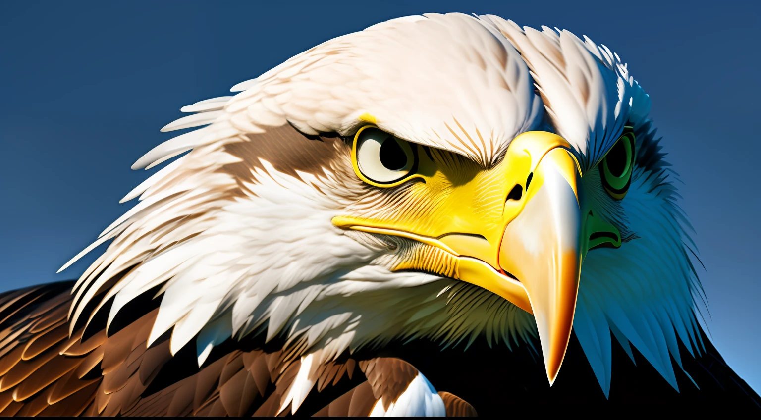 realistic eagle, 8k, cinema image, cinematic background