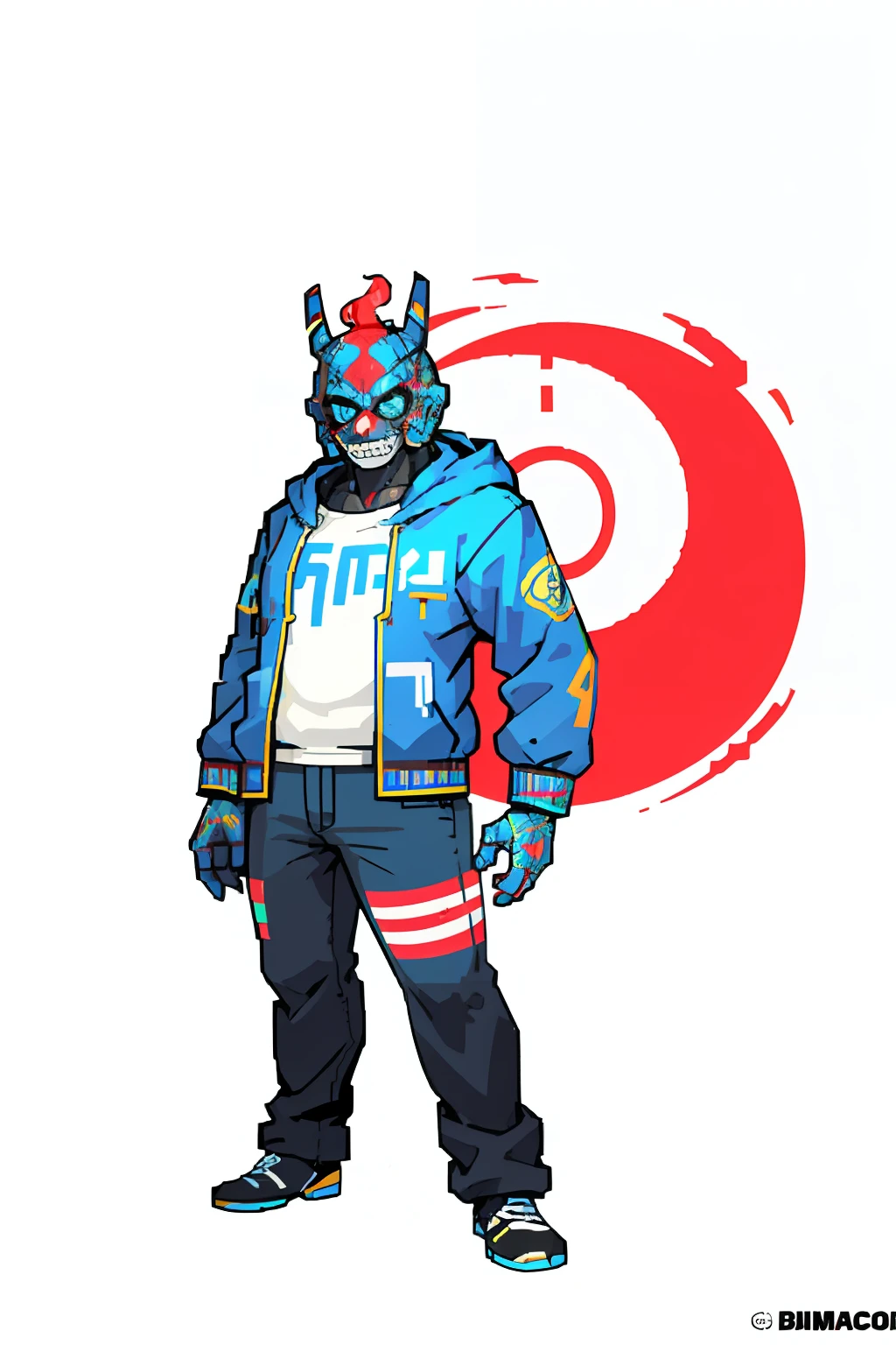 Um homem velho com roupa de engenheiro, gordo, trending in the artstation, estilo anime, trending on artstationhq, FNAF, sucata, sujo, doente, 3 d render arte do caractere 8 k